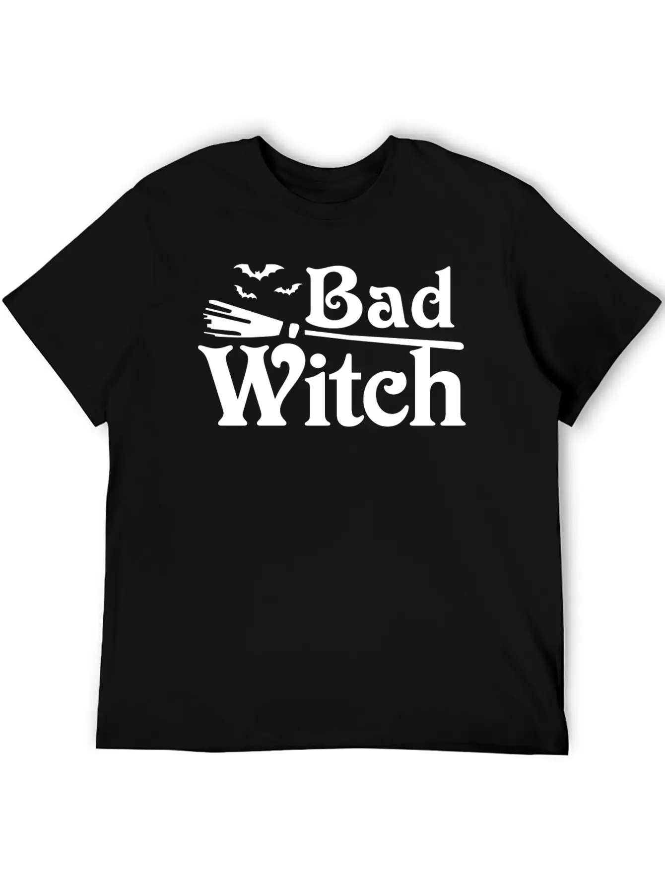 Bad Witch Music Unisex Short Sleeve Soft Cotton T-Shirt – Casual Everyday Wear