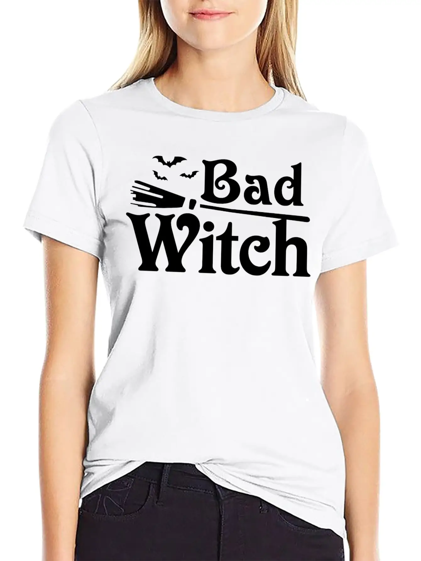 Bad Witch Music Unisex Short Sleeve Soft Cotton T-Shirt – Casual Everyday Wear