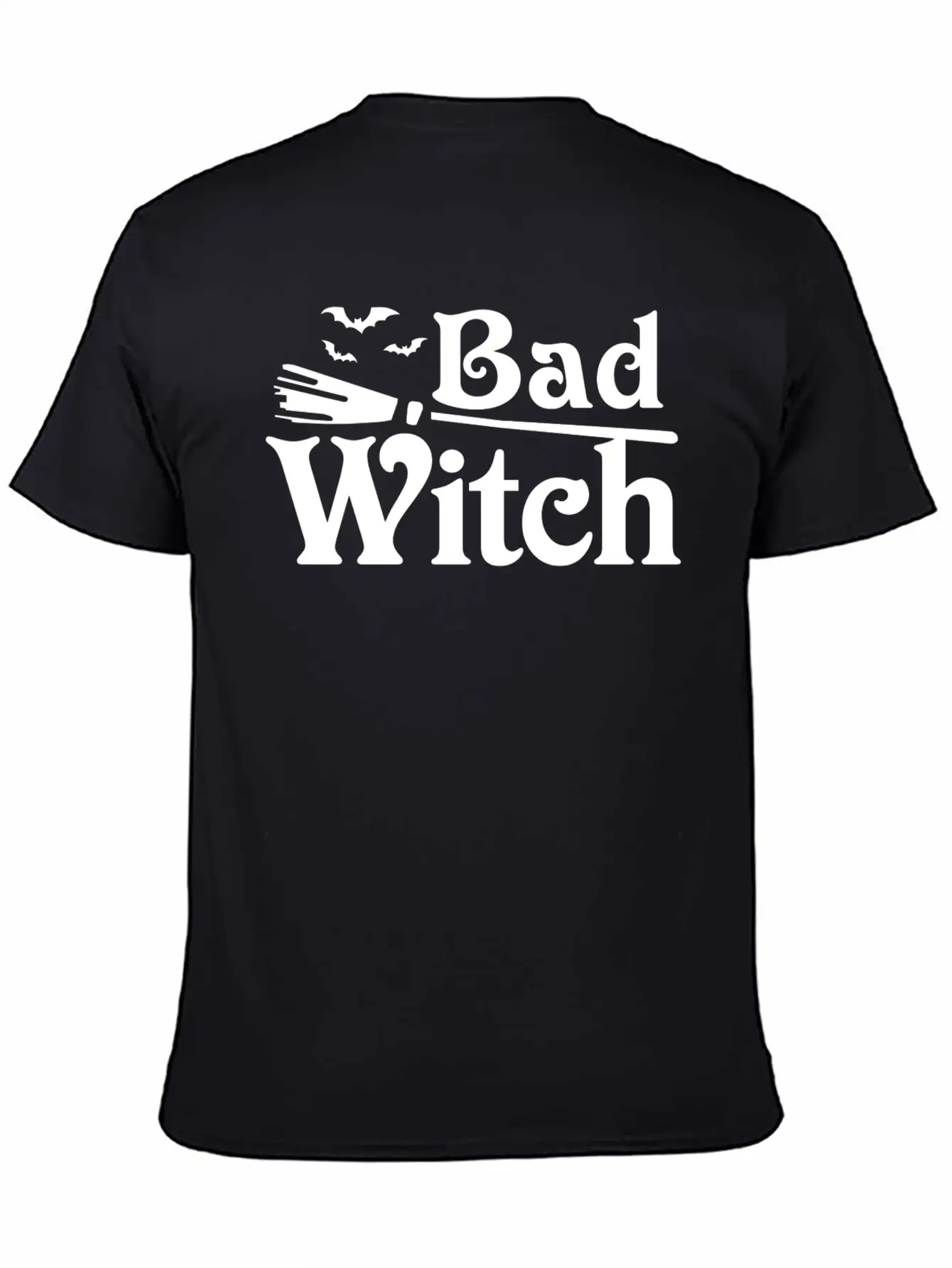 Bad Witch Music Unisex Short Sleeve Soft Cotton T-Shirt – Casual Everyday Wear