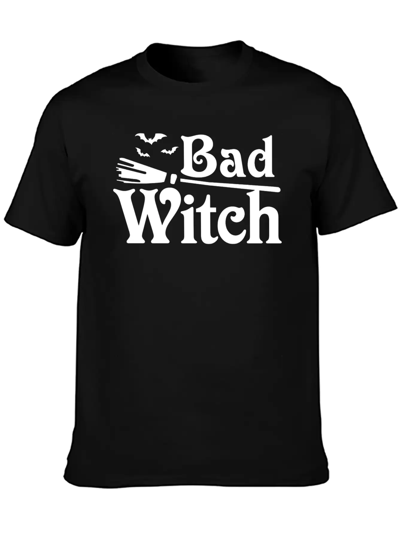 Bad Witch Music Unisex Short Sleeve Soft Cotton T-Shirt – Casual Everyday Wear