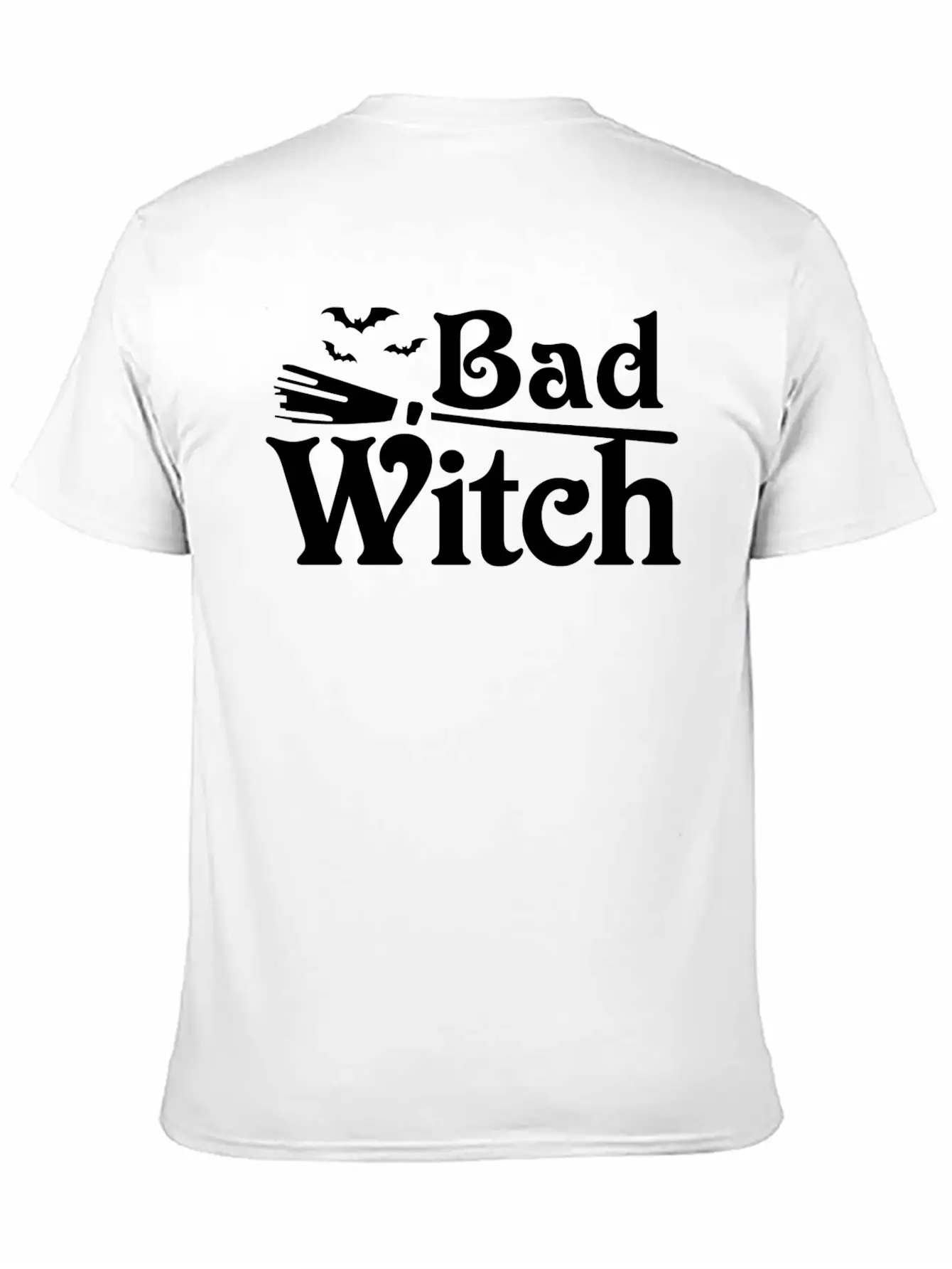 Bad Witch Music Unisex Short Sleeve Soft Cotton T-Shirt – Casual Everyday Wear