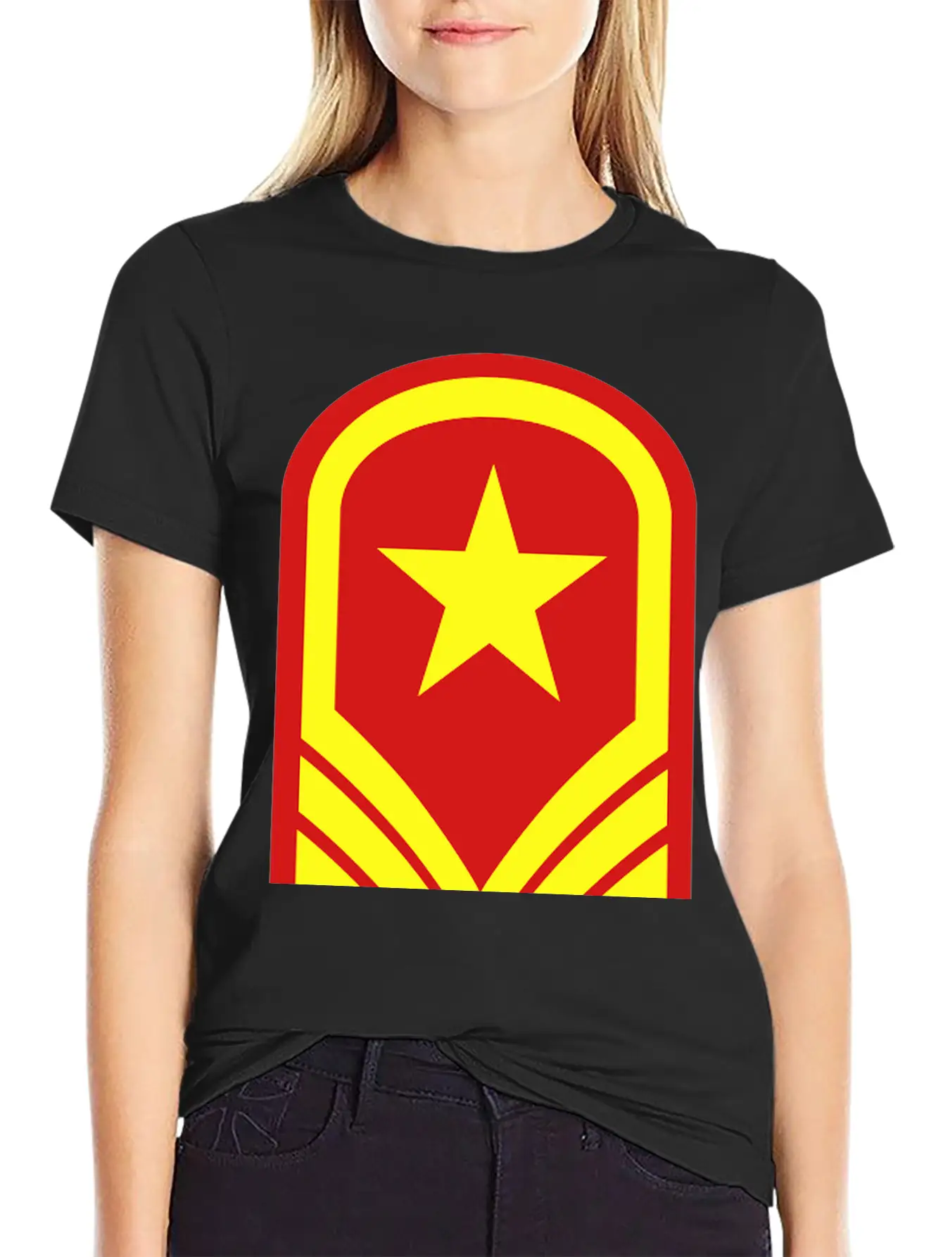 Badge Stylish Everyday T-Shirt – Unisex Basic Cotton Tee