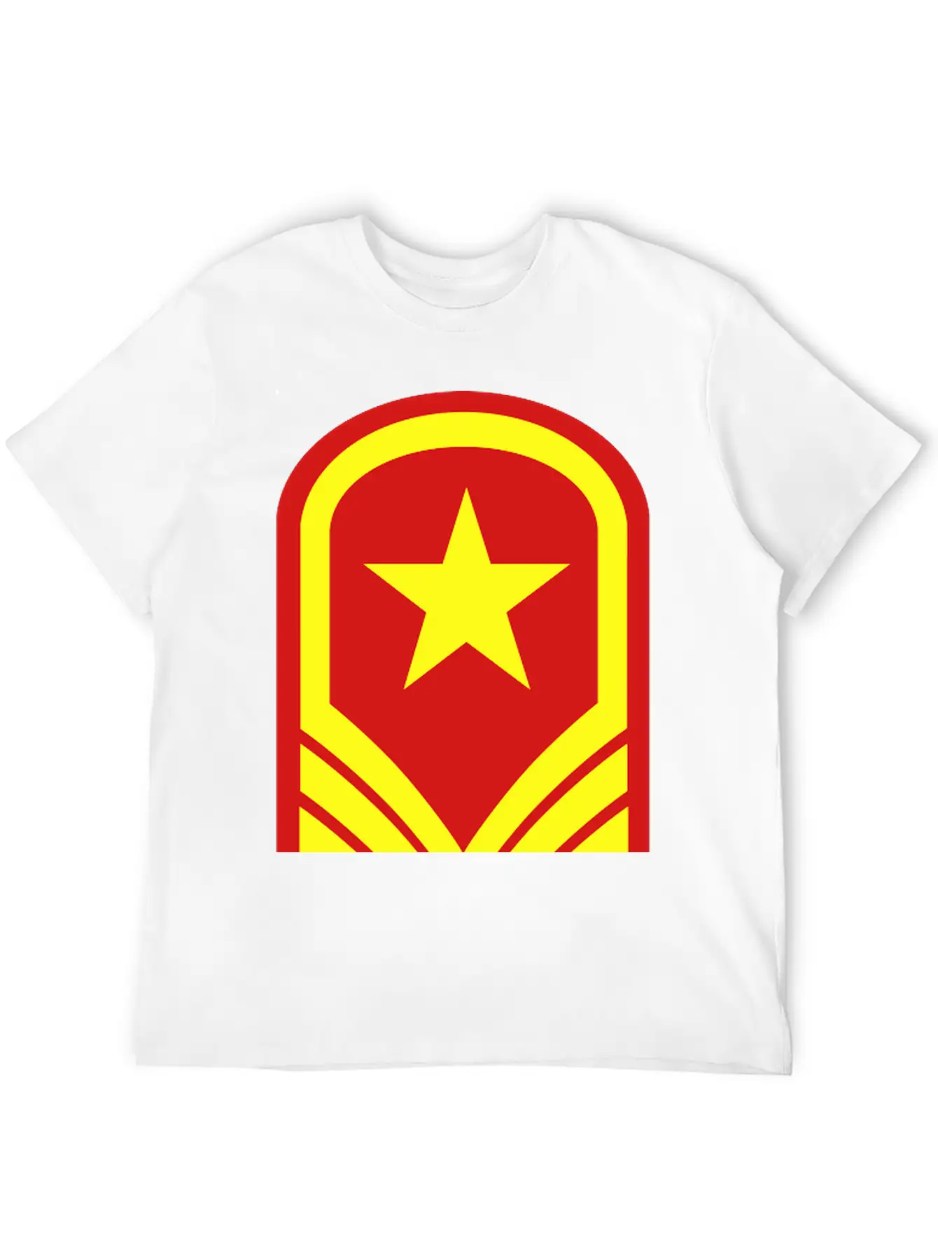Badge Stylish Everyday T-Shirt – Unisex Basic Cotton Tee