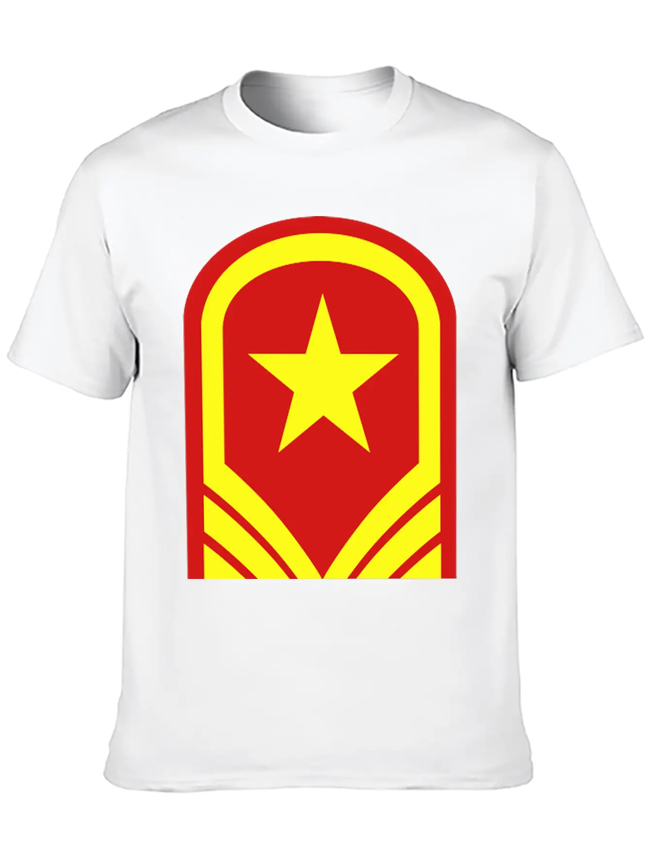 Badge Stylish Everyday T-Shirt – Unisex Basic Cotton Tee