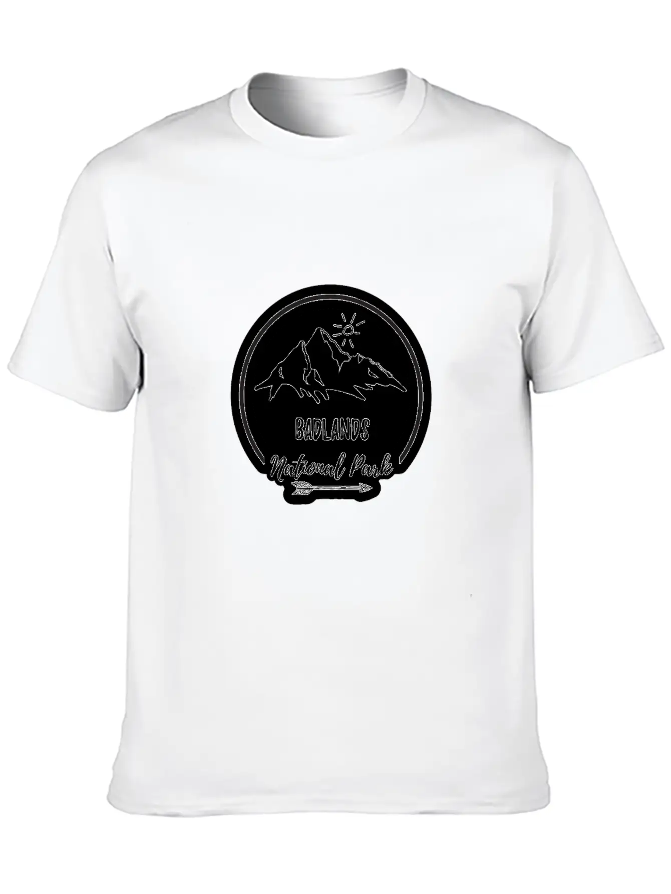 Badlands South Dakota Clothing Unisex Short Sleeve Soft Cotton T-Shirt – Casual Everyday Wear