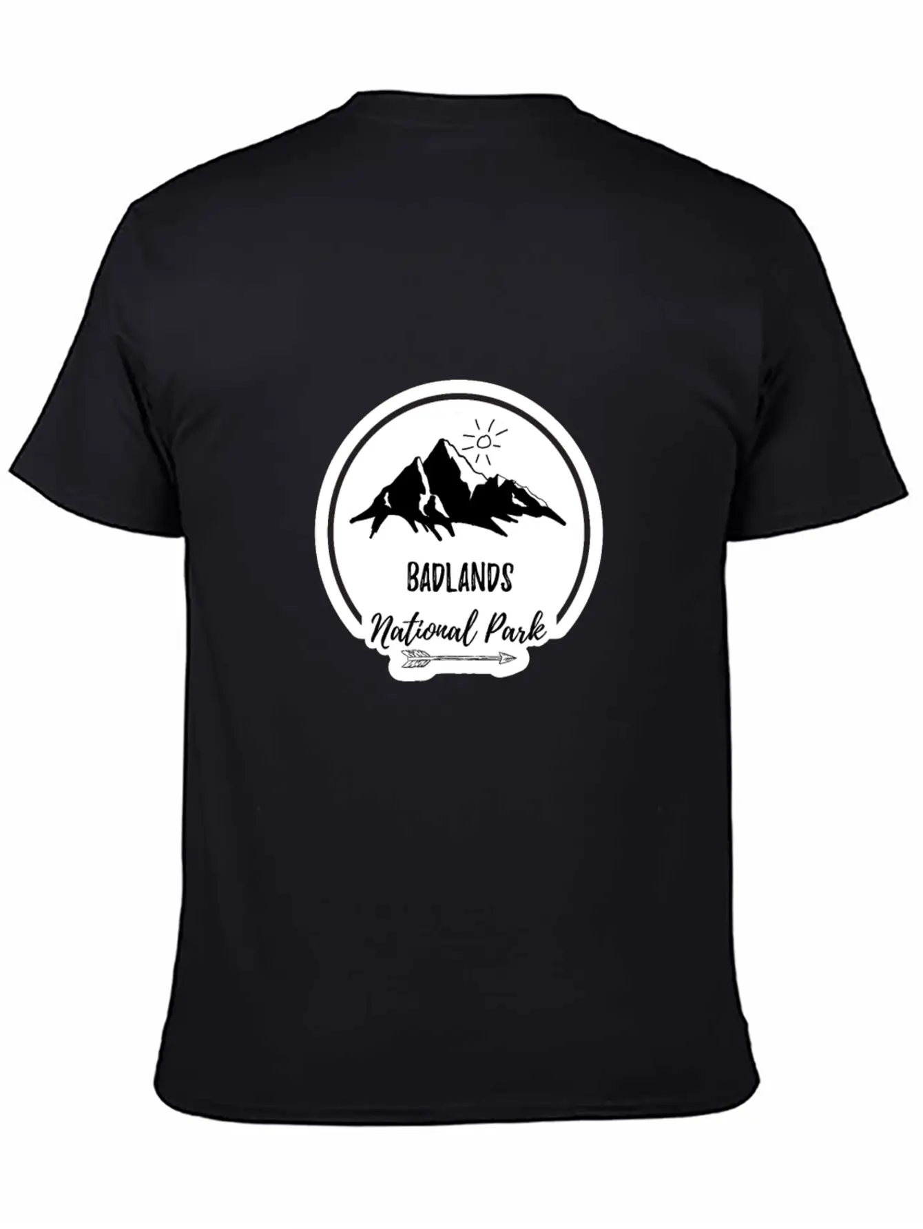 Badlands South Dakota Clothing Unisex Short Sleeve Soft Cotton T-Shirt – Casual Everyday Wear
