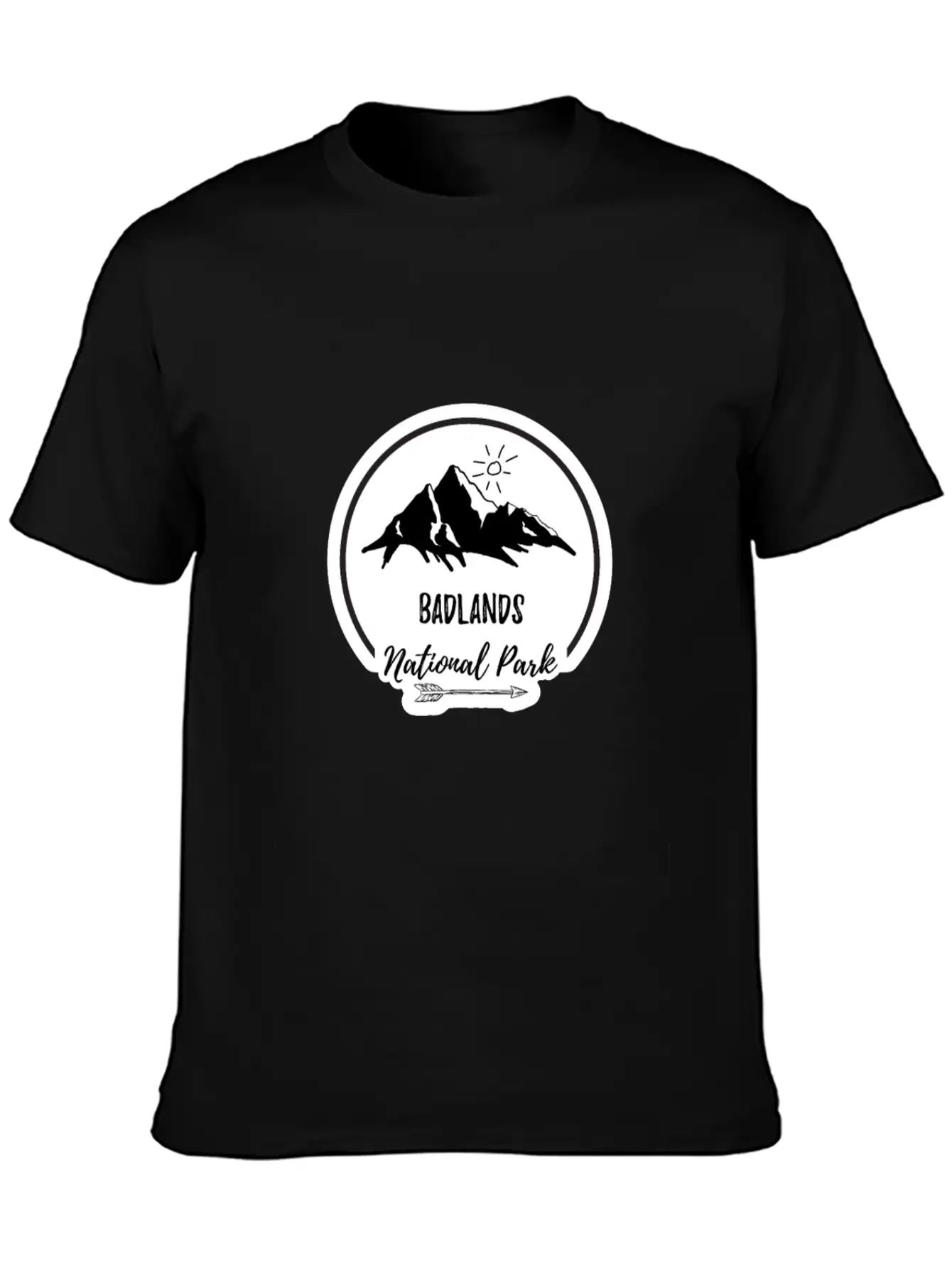 Badlands South Dakota Clothing Unisex Short Sleeve Soft Cotton T-Shirt – Casual Everyday Wear