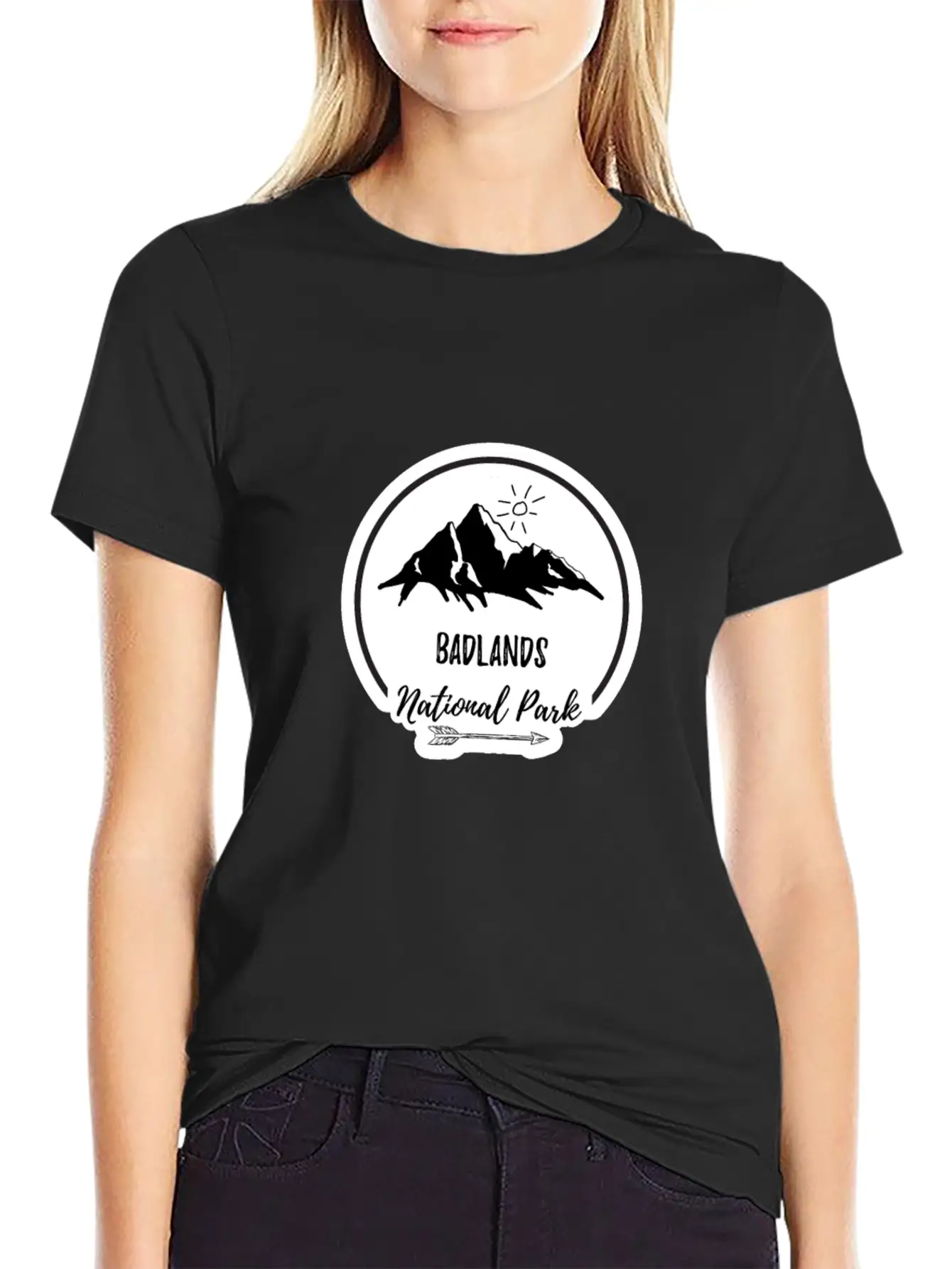 Badlands South Dakota Clothing Unisex Short Sleeve Soft Cotton T-Shirt – Casual Everyday Wear