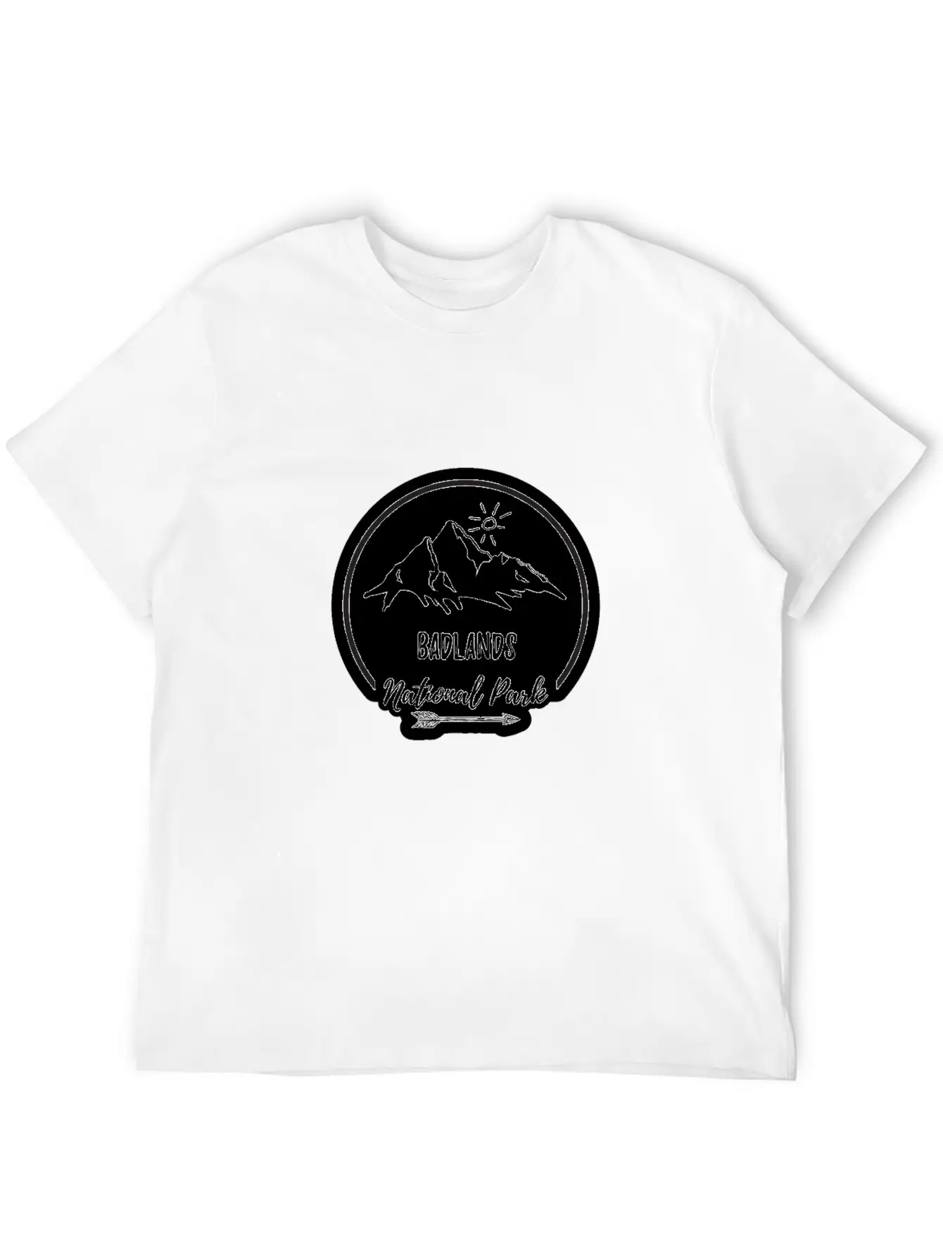Badlands South Dakota Clothing Unisex Short Sleeve Soft Cotton T-Shirt – Casual Everyday Wear