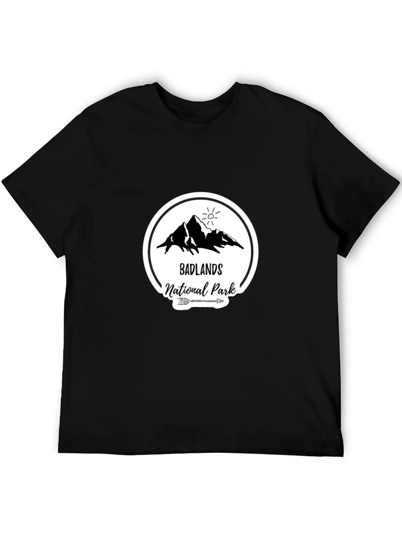 Badlands South Dakota Clothing Unisex Short Sleeve Soft Cotton T-Shirt – Casual Everyday Wear