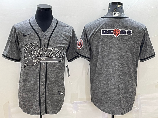 Men's Chicago Bears Gray Game Jerseys