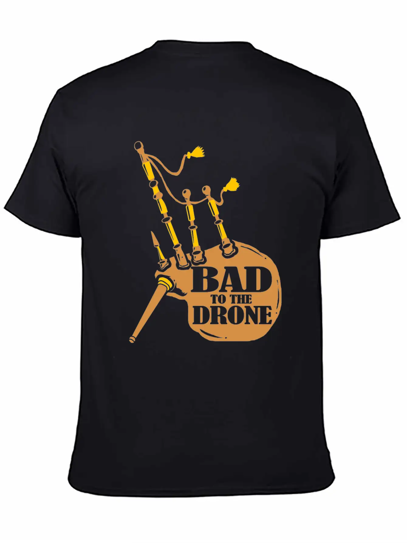 Bagpipes Instrument Bagpipe Scotland Folk Music Basic Graphic T-Shirt – Daily Comfort In Soft Cotton