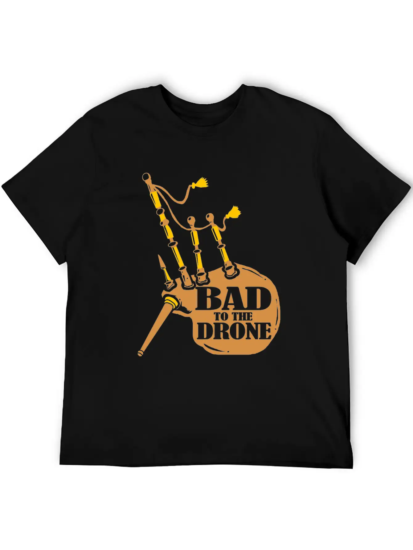 Bagpipes Instrument Bagpipe Scotland Folk Music Basic Graphic T-Shirt – Daily Comfort In Soft Cotton