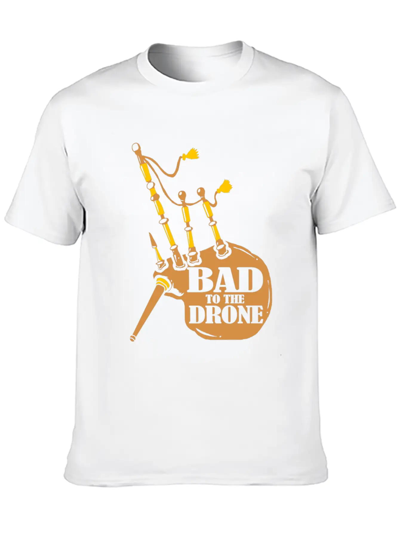 Bagpipes Instrument Bagpipe Scotland Folk Music Basic Graphic T-Shirt – Daily Comfort In Soft Cotton