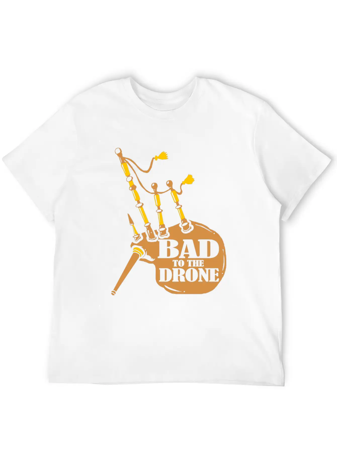 Bagpipes Instrument Bagpipe Scotland Folk Music Basic Graphic T-Shirt – Daily Comfort In Soft Cotton