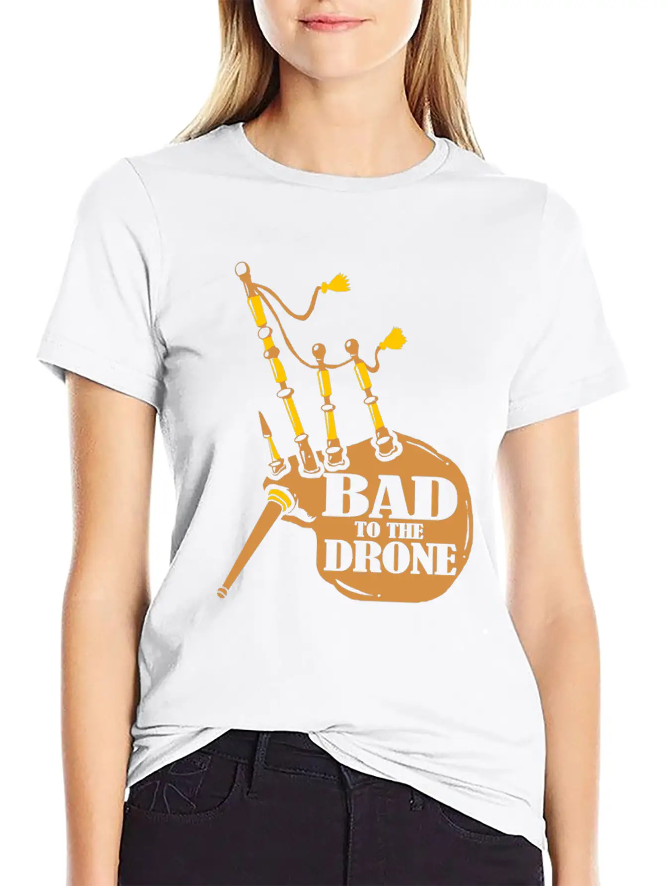 Bagpipes Instrument Bagpipe Scotland Folk Music Basic Graphic T-Shirt – Daily Comfort In Soft Cotton