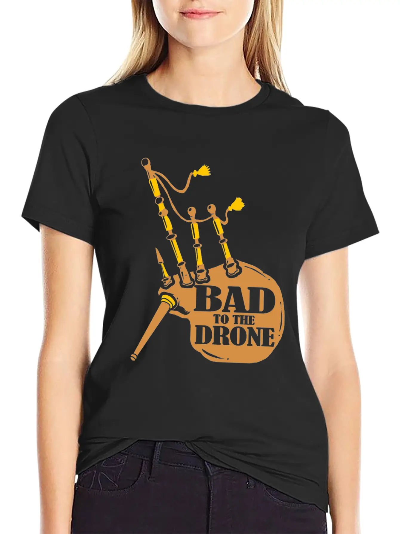 Bagpipes Instrument Bagpipe Scotland Folk Music Basic Graphic T-Shirt – Daily Comfort In Soft Cotton