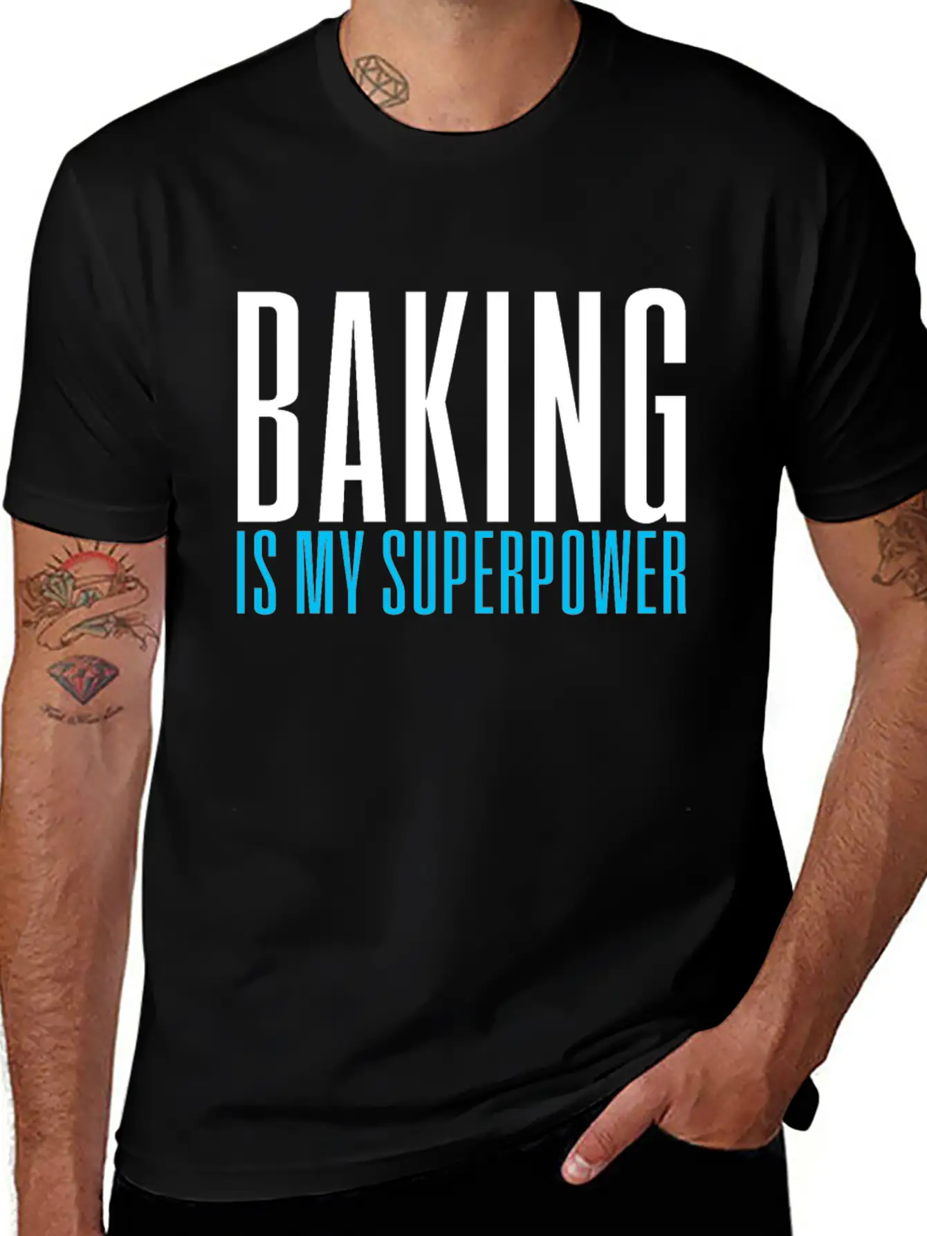 Baking Baker Basic Graphic T-Shirt – Daily Comfort In Soft Cotton