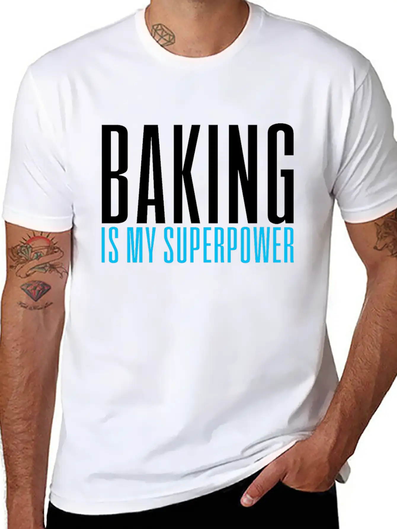 Baking Baker Basic Graphic T-Shirt – Daily Comfort In Soft Cotton