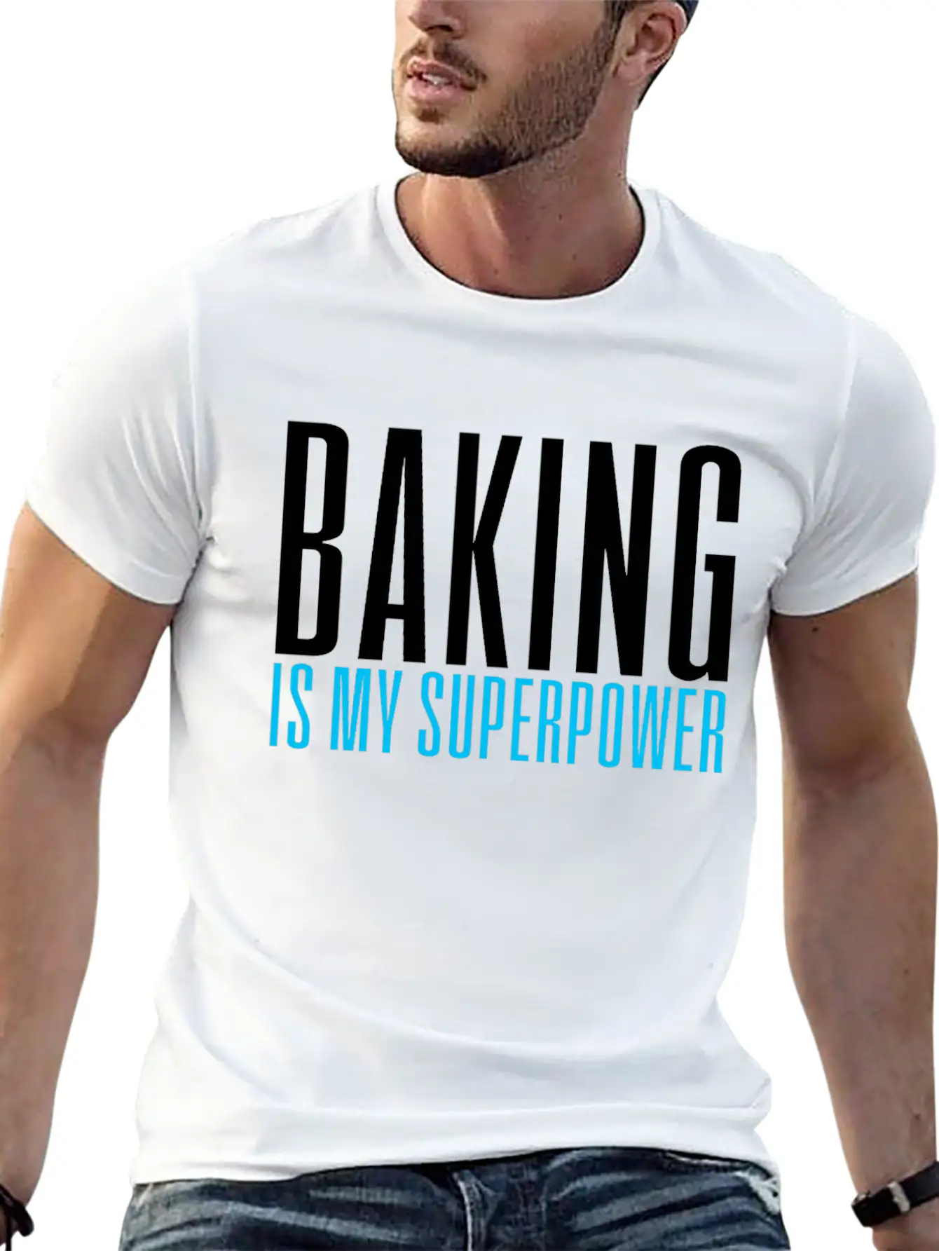 Baking Baker Basic Graphic T-Shirt – Daily Comfort In Soft Cotton