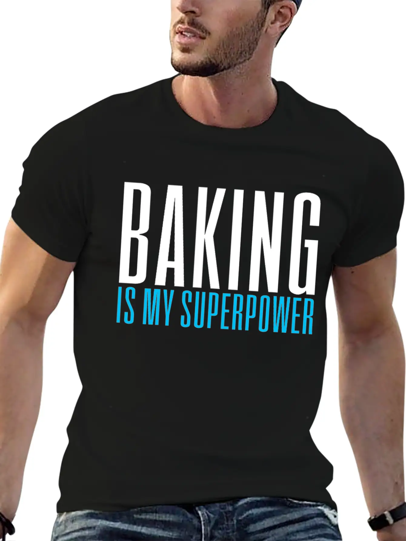 Baking Baker Basic Graphic T-Shirt – Daily Comfort In Soft Cotton