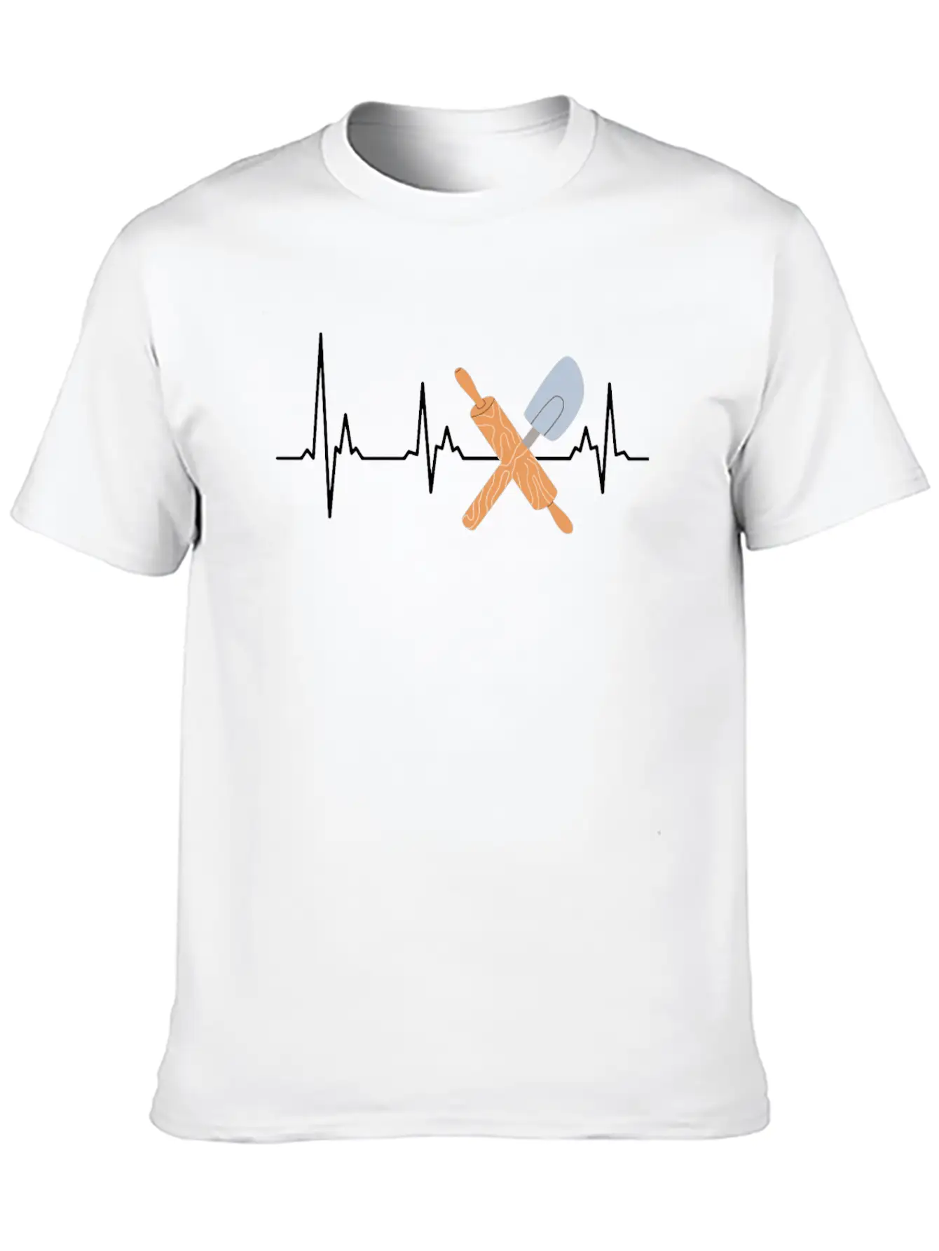 Baking Confectioner Baking Hobby Baking Fans Comfortable Minimalist Graphic Tee – Summer Style Essential