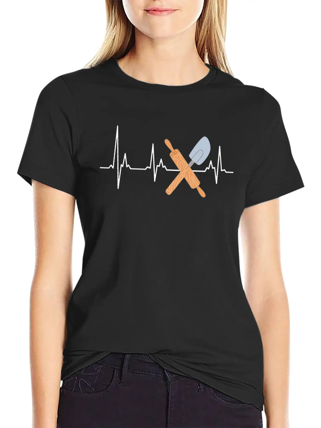 Baking Confectioner Baking Hobby Baking Fans Comfortable Minimalist Graphic Tee – Summer Style Essential