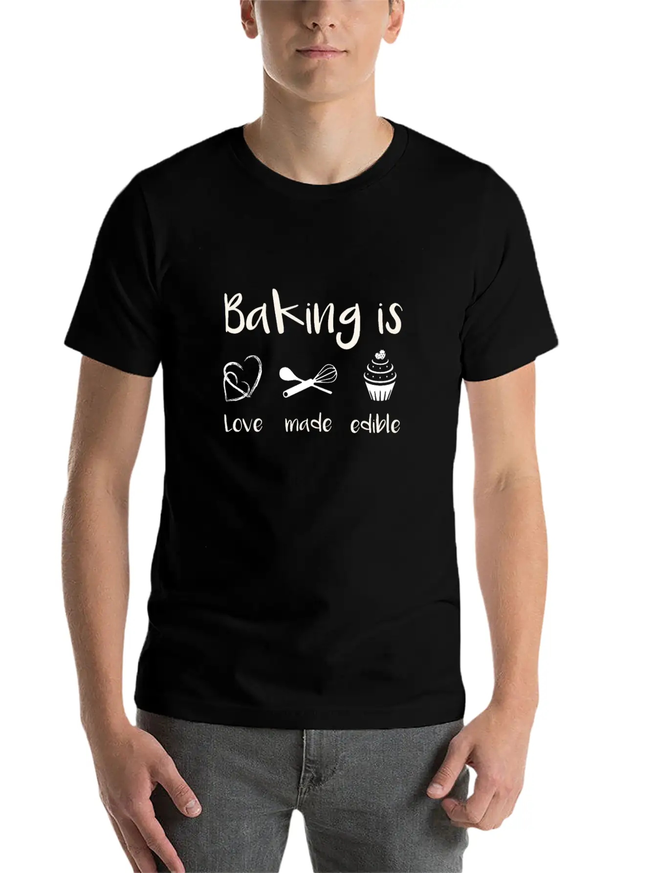 Baking Shirt Gift For Baking Lovers T Shirt Timeless Short Sleeve Tee – Comfy And Minimalist Design