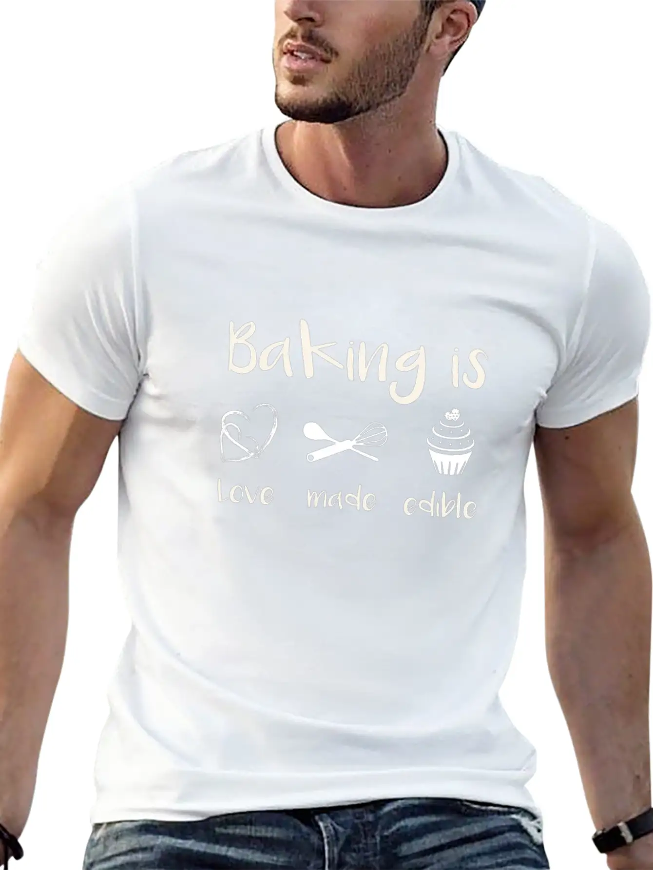 Baking Shirt Gift For Baking Lovers T Shirt Timeless Short Sleeve Tee – Comfy And Minimalist Design