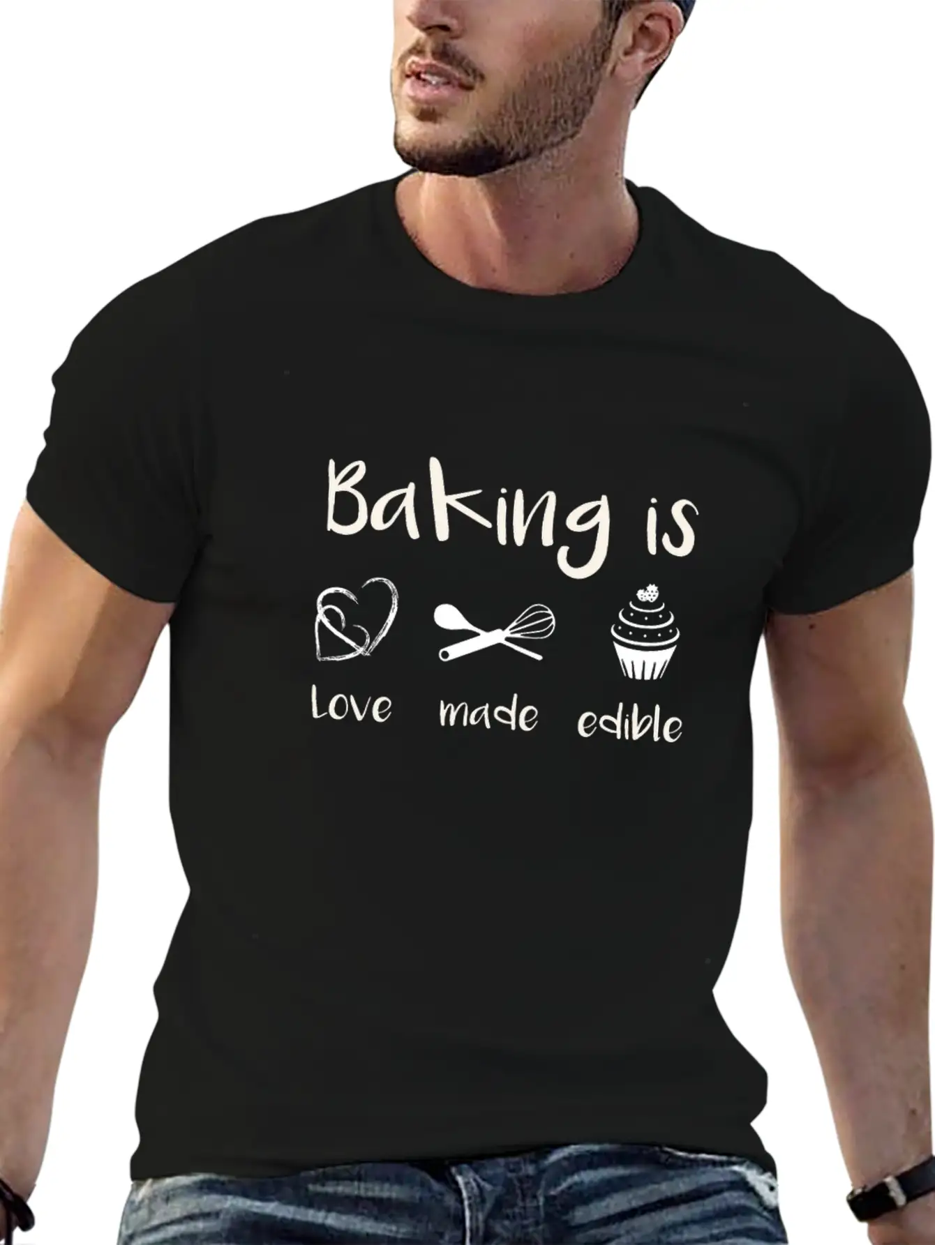 Baking Shirt Gift For Baking Lovers T Shirt Timeless Short Sleeve Tee – Comfy And Minimalist Design