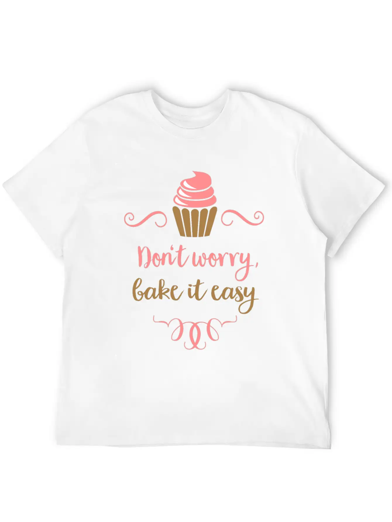 Baking Unisex Casual T-Shirt – Clean Design For Daily Comfort