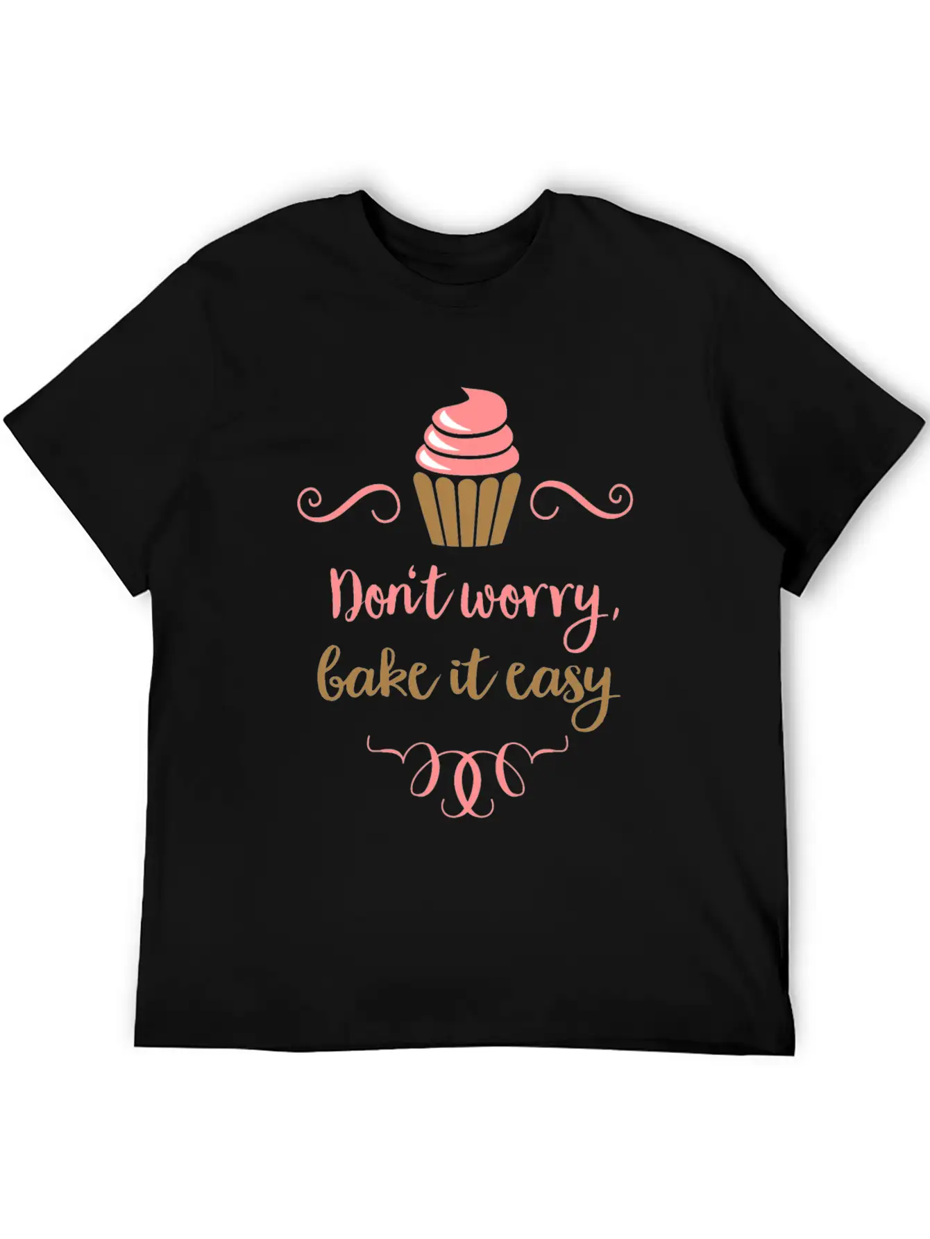 Baking Unisex Casual T-Shirt – Clean Design For Daily Comfort