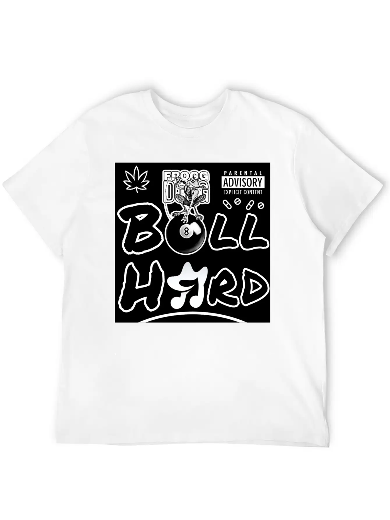 Ball Hard Album Cover Basic Graphic T-Shirt – Daily Comfort In Soft Cotton