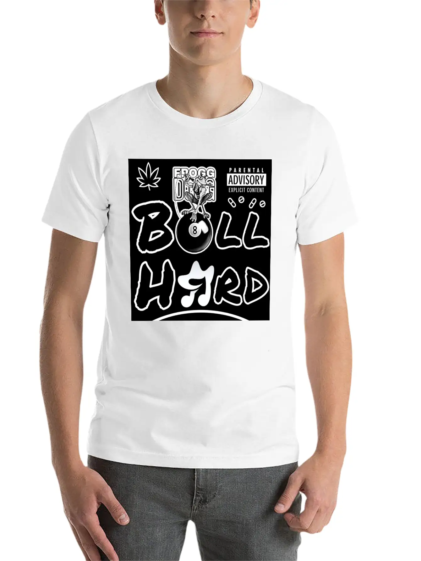 Ball Hard Album Cover Basic Graphic T-Shirt – Daily Comfort In Soft Cotton