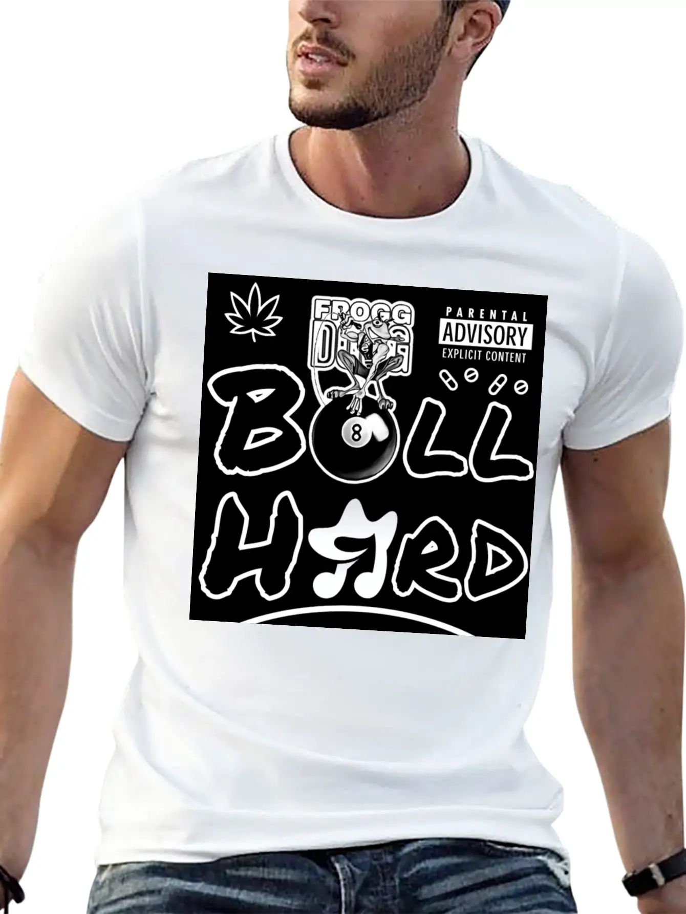 Ball Hard Album Cover Basic Graphic T-Shirt – Daily Comfort In Soft Cotton
