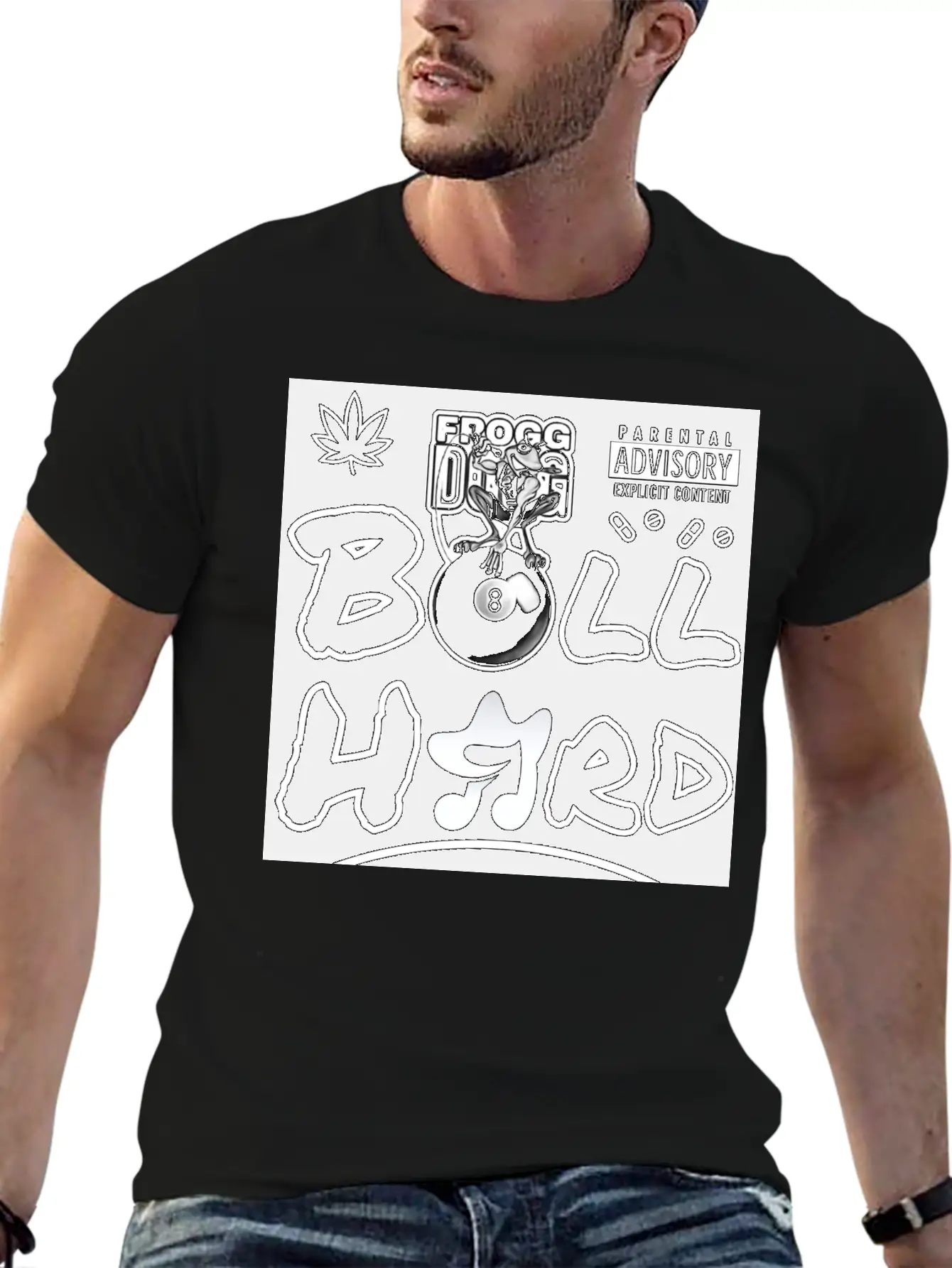 Ball Hard Album Cover Basic Graphic T-Shirt – Daily Comfort In Soft Cotton