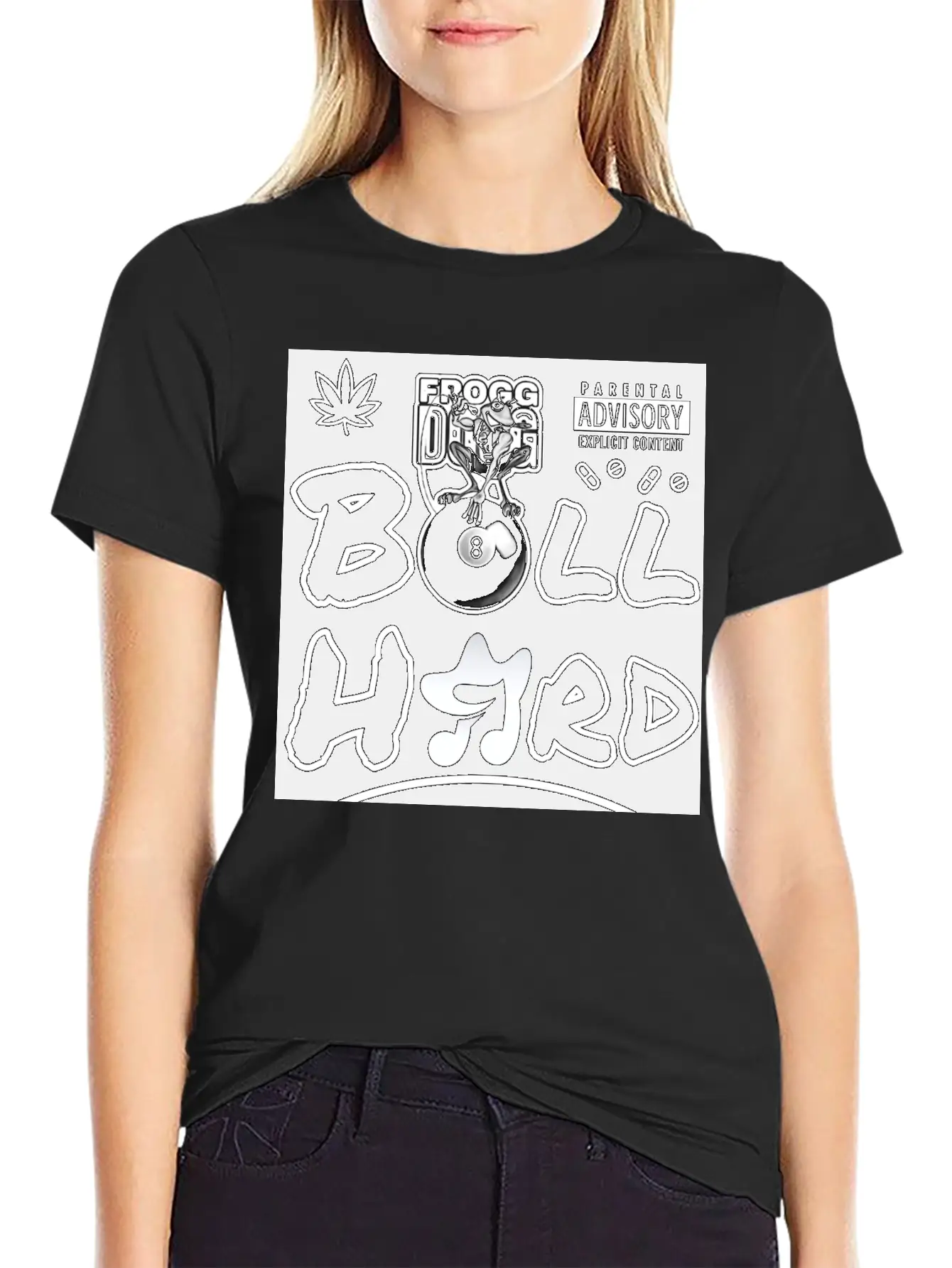 Ball Hard Album Cover Basic Graphic T-Shirt – Daily Comfort In Soft Cotton
