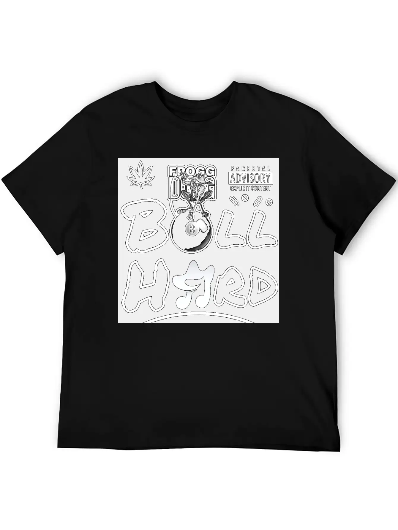 Ball Hard Album Cover Basic Graphic T-Shirt – Daily Comfort In Soft Cotton