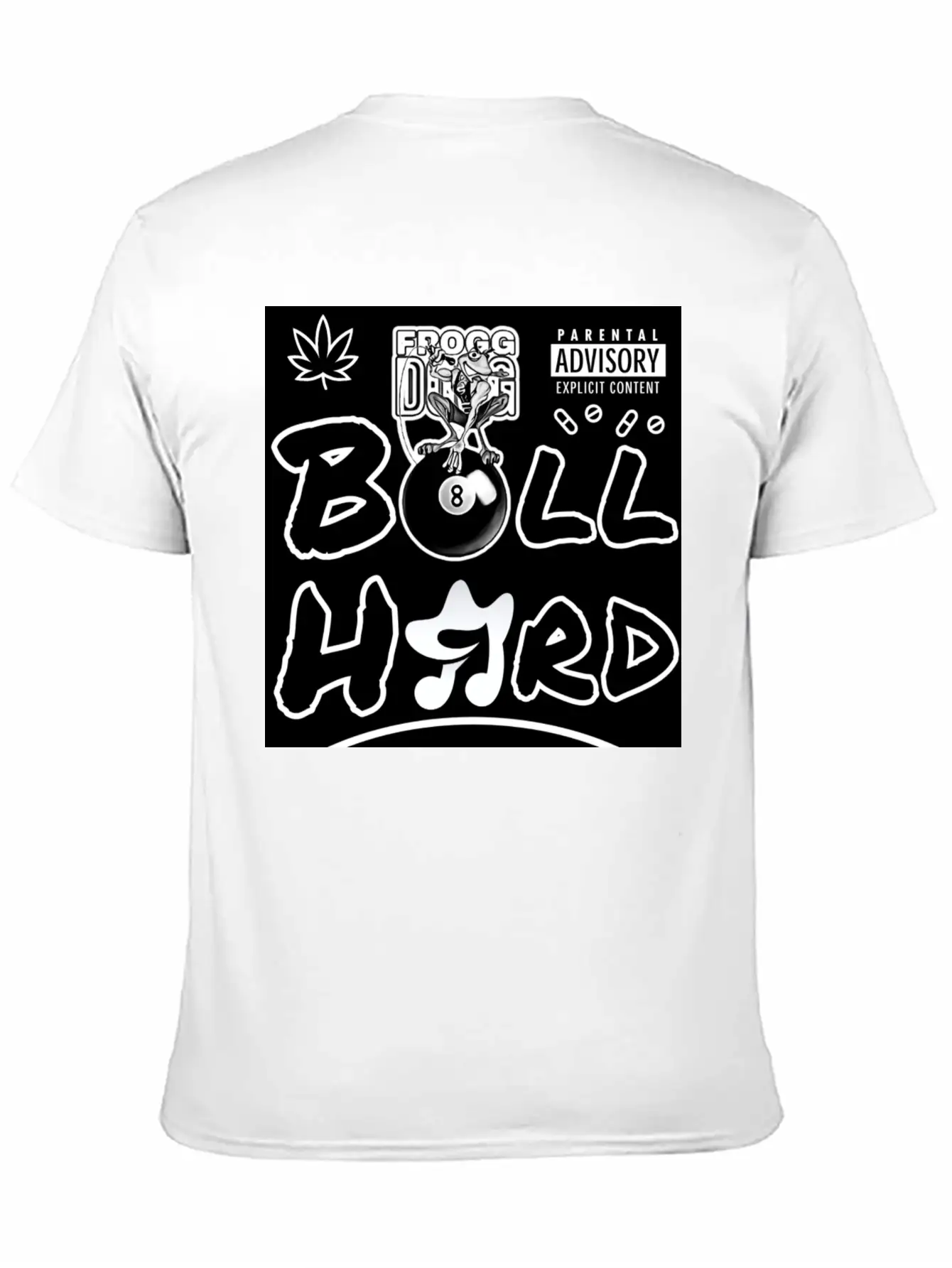 Ball Hard Album Cover Basic Graphic T-Shirt – Daily Comfort In Soft Cotton