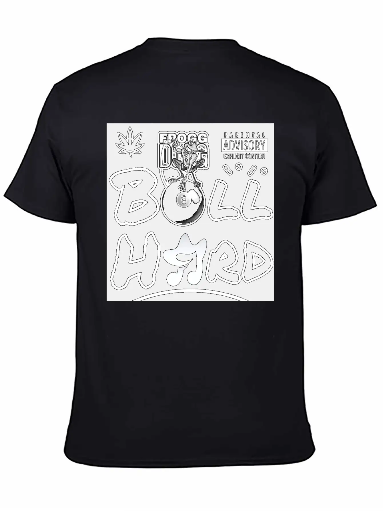 Ball Hard Album Cover Basic Graphic T-Shirt – Daily Comfort In Soft Cotton