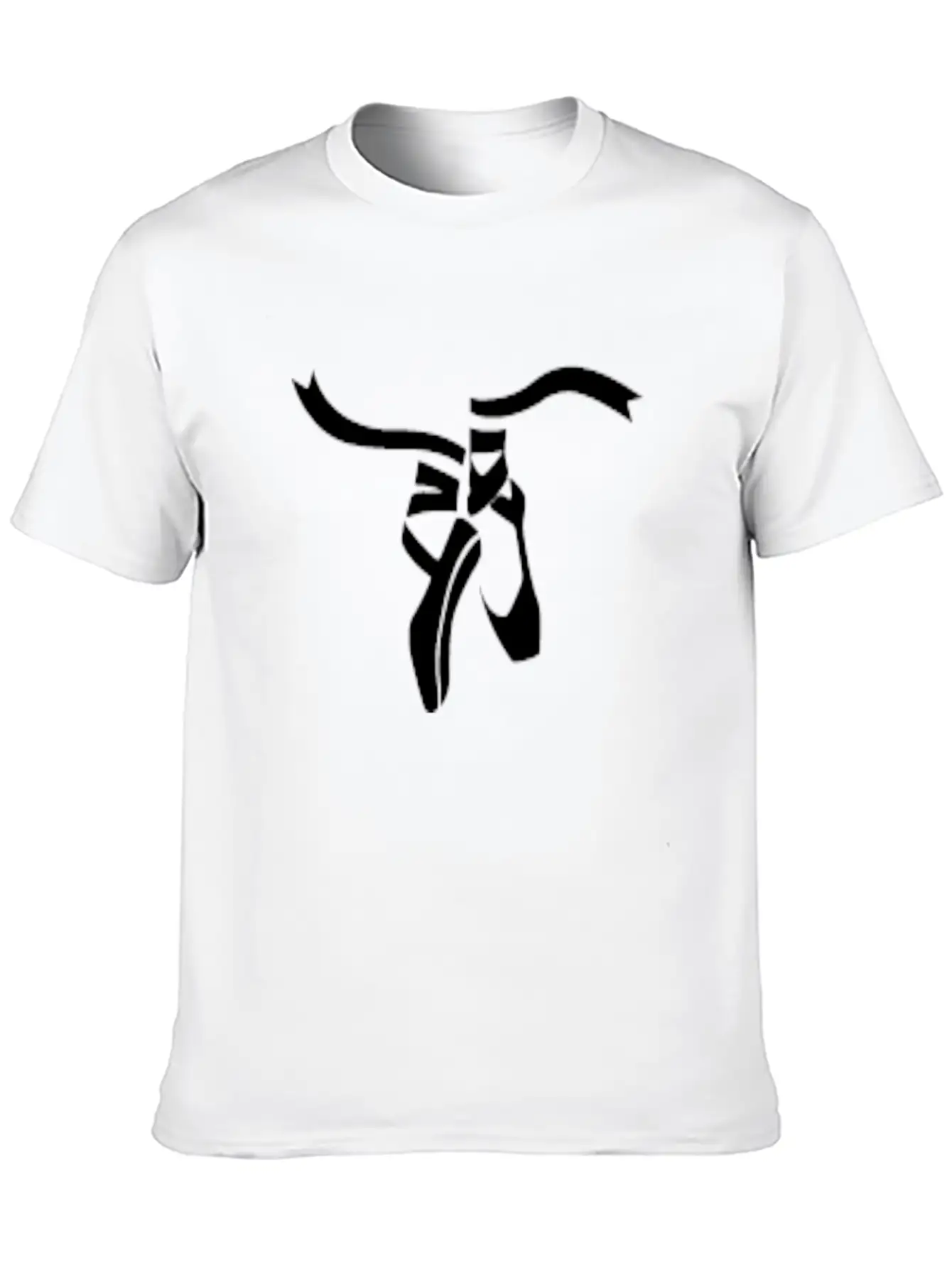 Ballet Ballerina Pointe Shoes Point Women Cute Dan Unisex Short Sleeve Soft Cotton T-Shirt – Casual Everyday Wear