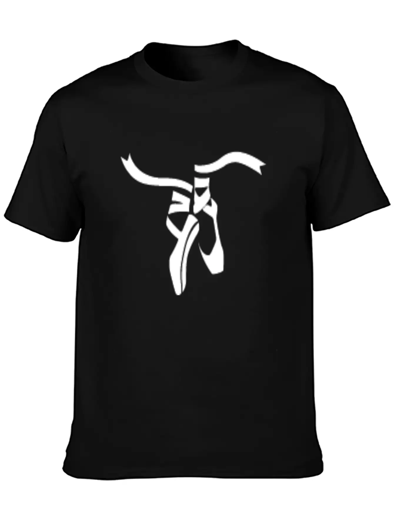 Ballet Ballerina Pointe Shoes Point Women Cute Dan Unisex Short Sleeve Soft Cotton T-Shirt – Casual Everyday Wear
