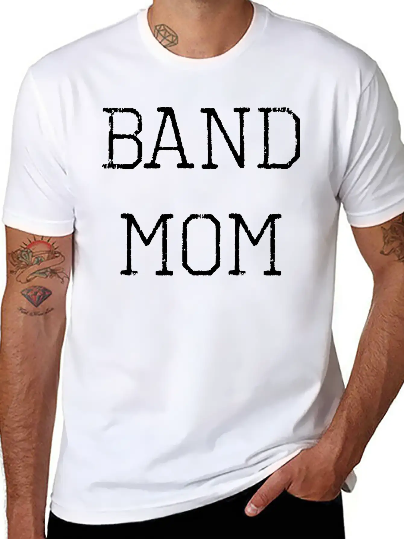 Band Mom Basic Graphic T-Shirt – Daily Comfort In Soft Cotton