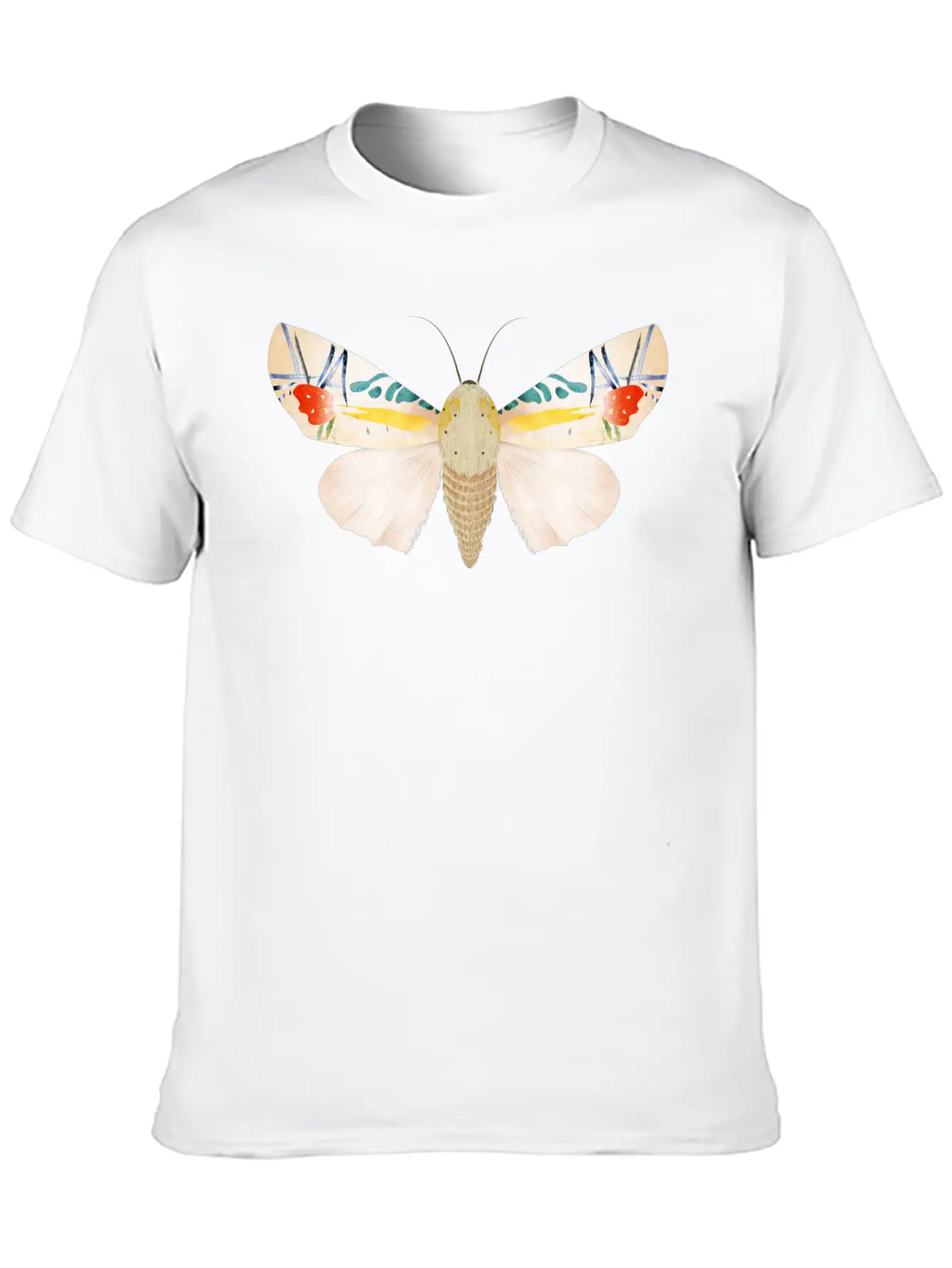Baorisa Hieroglyphica Rare Butterfly Basic Graphic T-Shirt – Daily Comfort In Soft Cotton