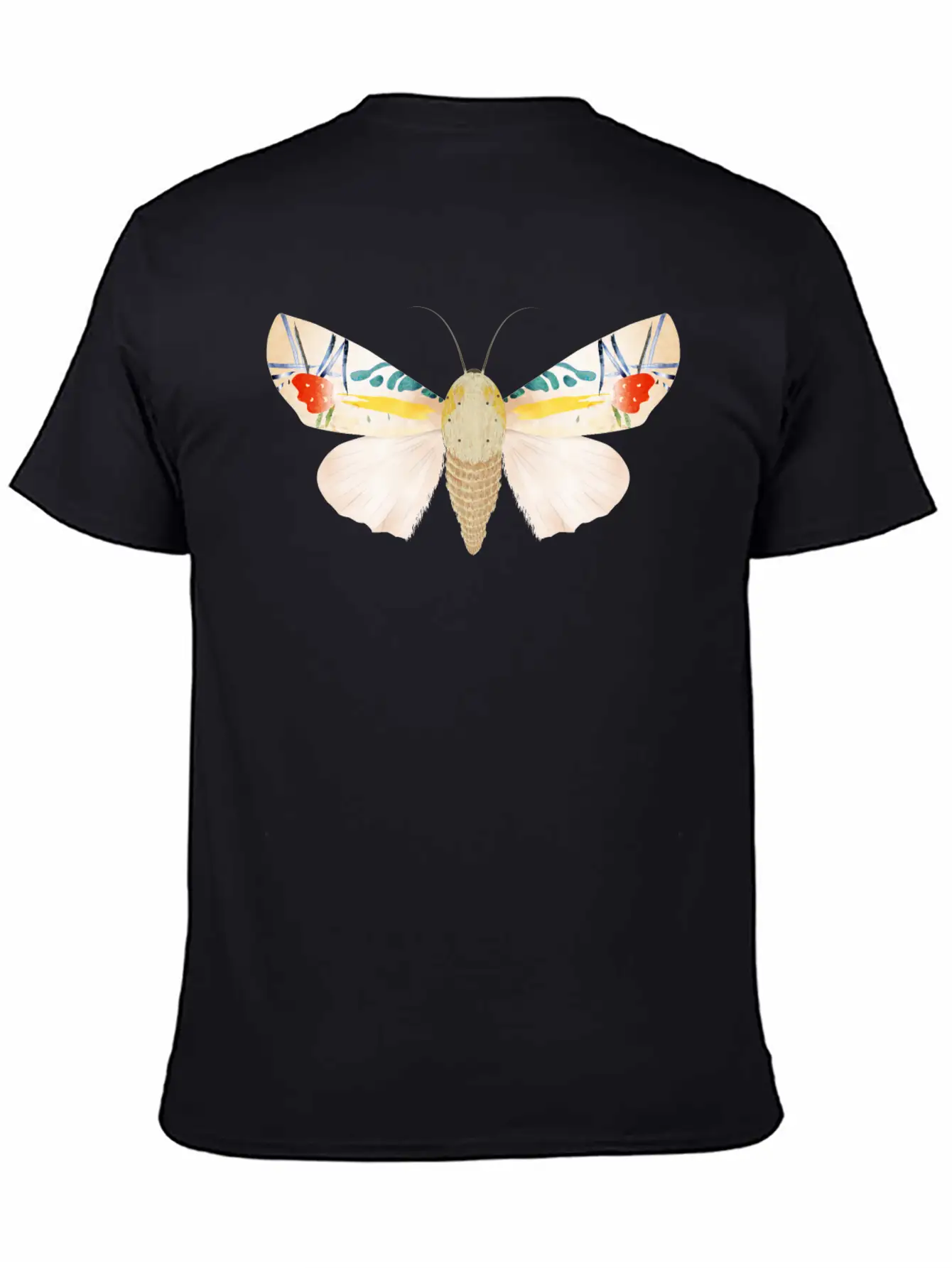 Baorisa Hieroglyphica Rare Butterfly Basic Graphic T-Shirt – Daily Comfort In Soft Cotton