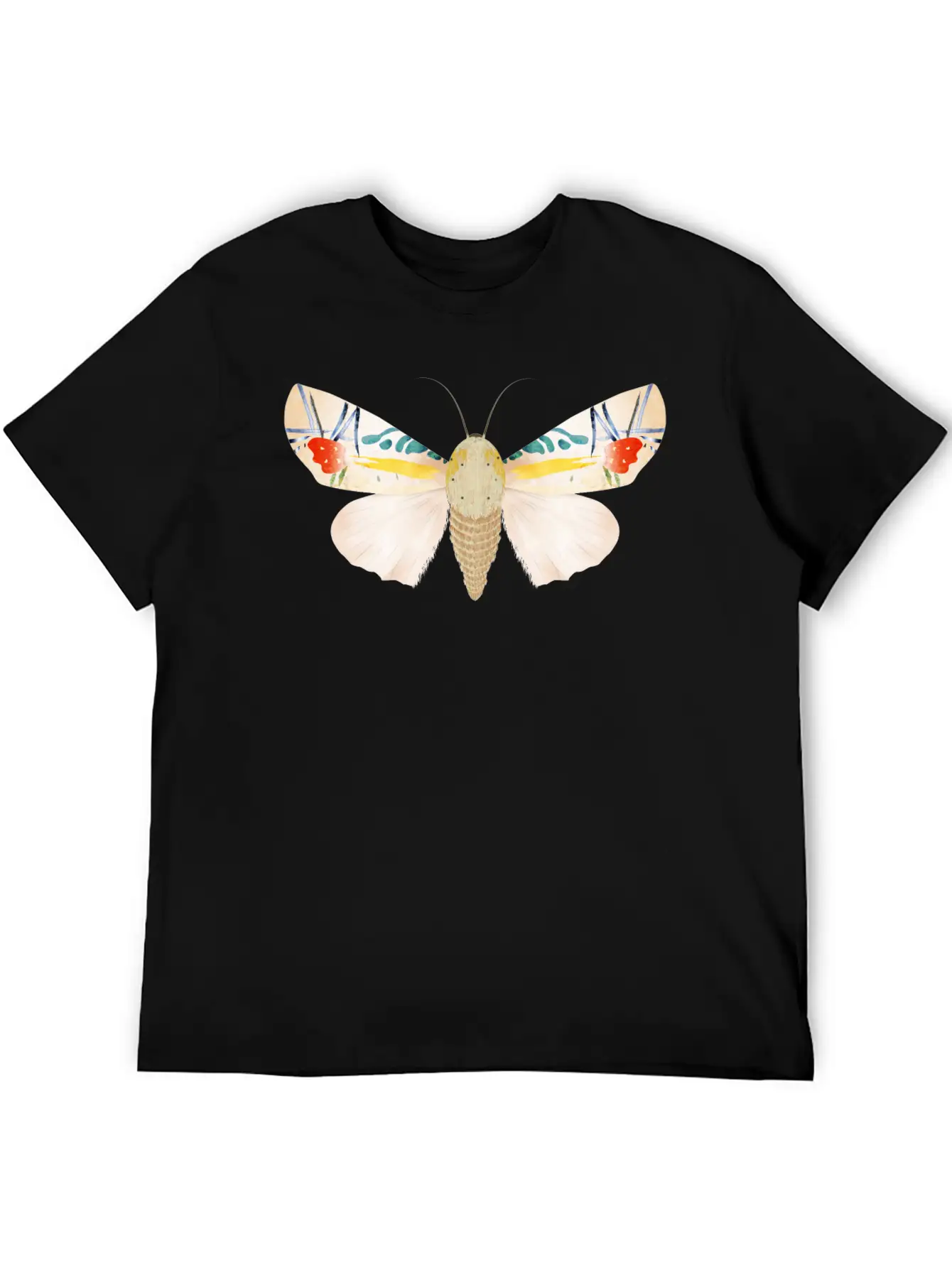 Baorisa Hieroglyphica Rare Butterfly Basic Graphic T-Shirt – Daily Comfort In Soft Cotton