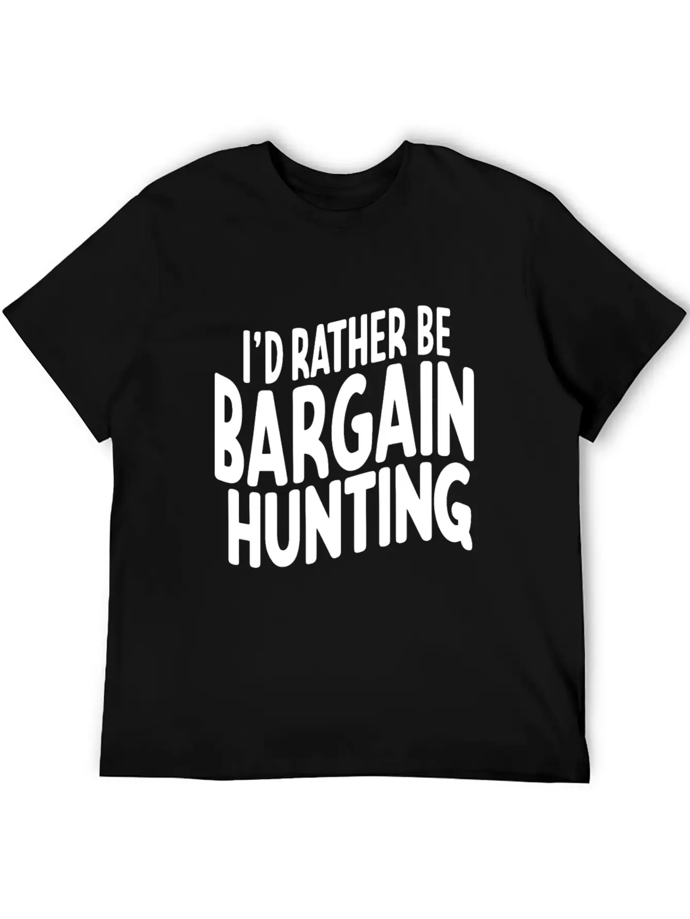 Bargain Hunter Yard Sale Design For A Garage Sale Essential Unisex Summer Tee – Soft Cotton Casual Fit
