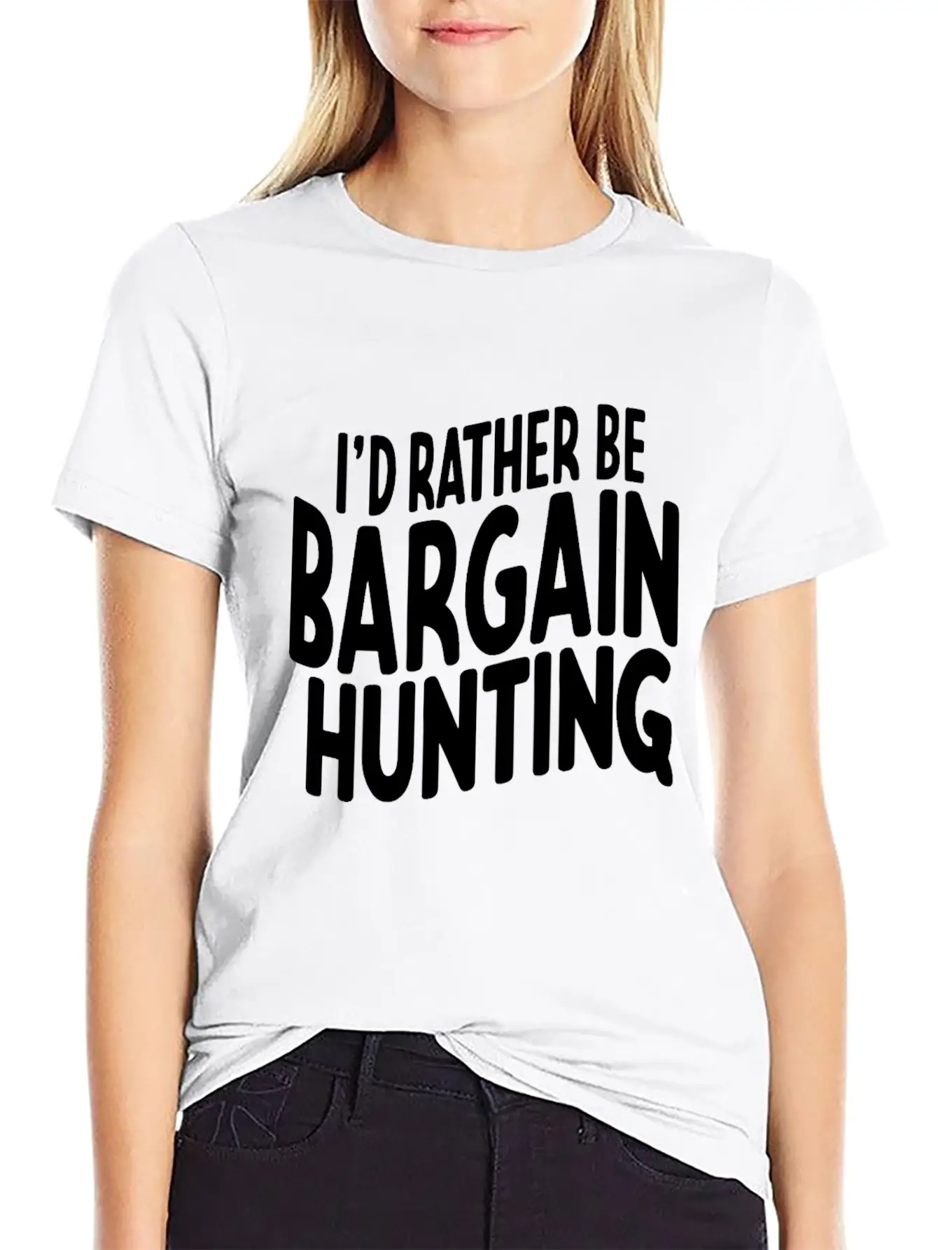 Bargain Hunter Yard Sale Design For A Garage Sale Essential Unisex Summer Tee – Soft Cotton Casual Fit