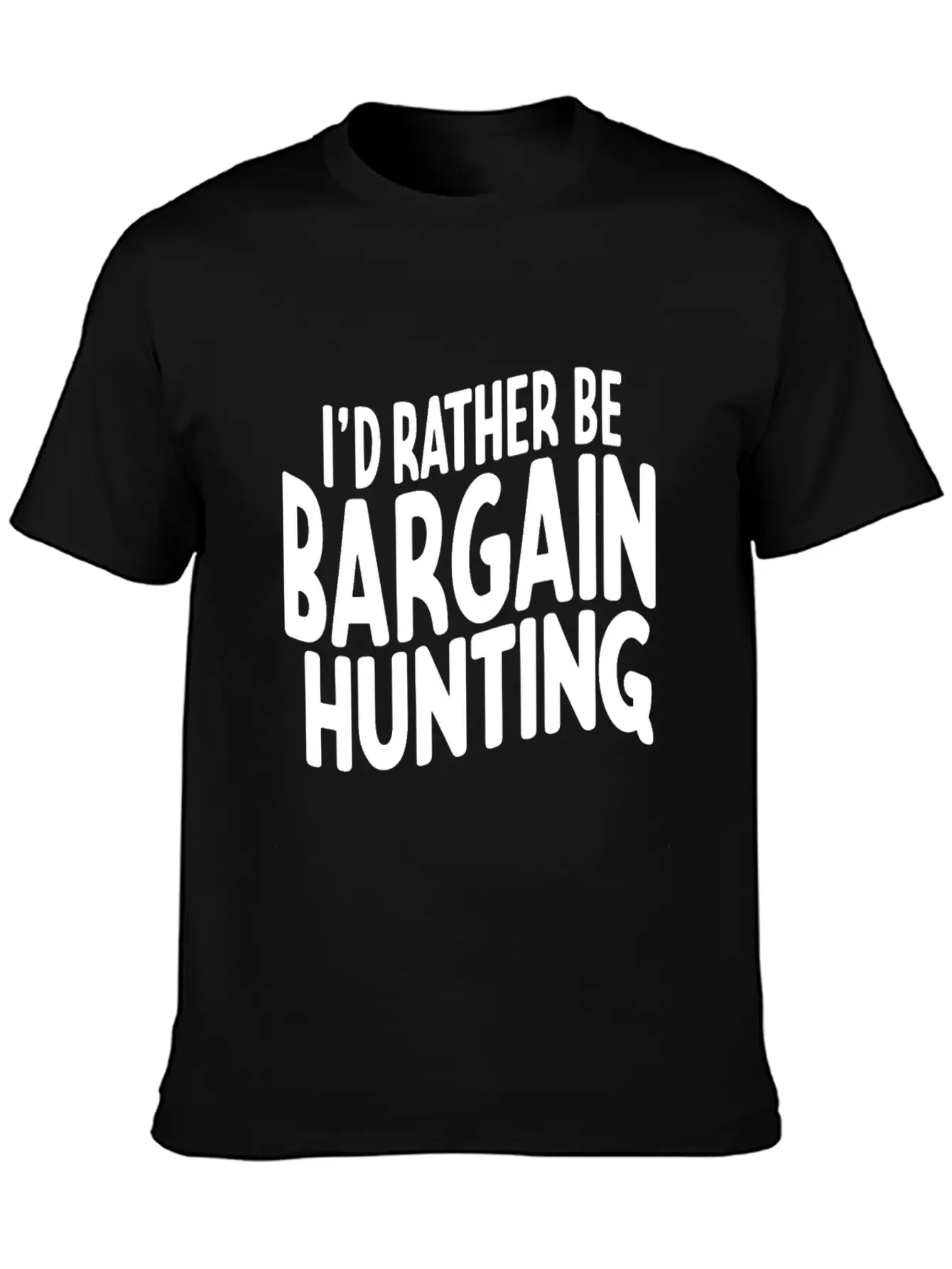 Bargain Hunter Yard Sale Design For A Garage Sale Essential Unisex Summer Tee – Soft Cotton Casual Fit