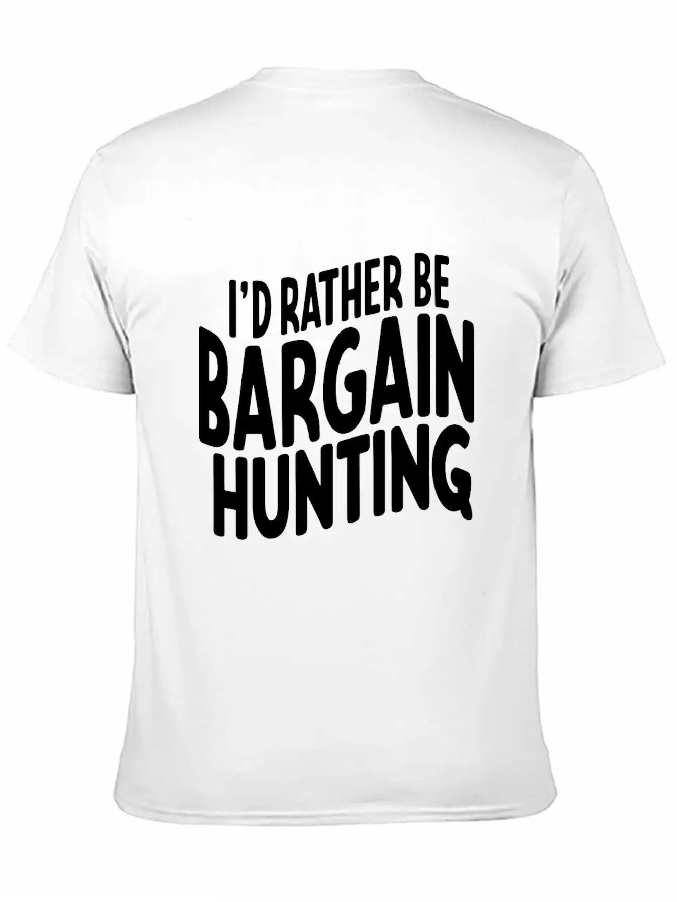 Bargain Hunter Yard Sale Design For A Garage Sale Essential Unisex Summer Tee – Soft Cotton Casual Fit